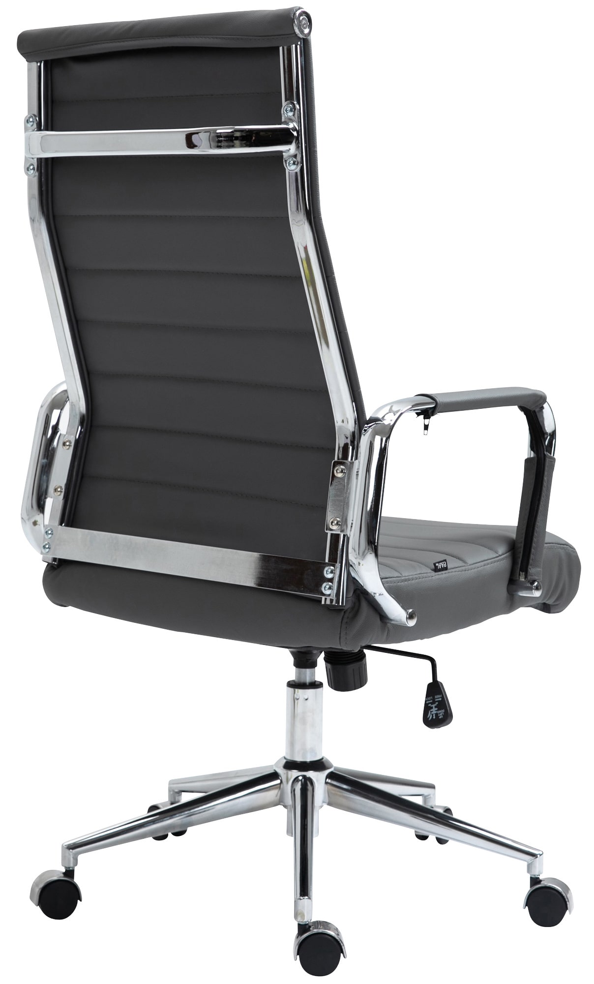 Silla de oficina Kolumbus de cuero auténtico