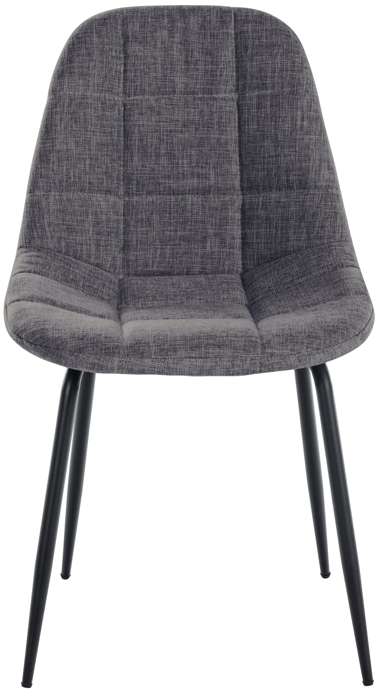 Silla de comedor Tom en tela o polipiel