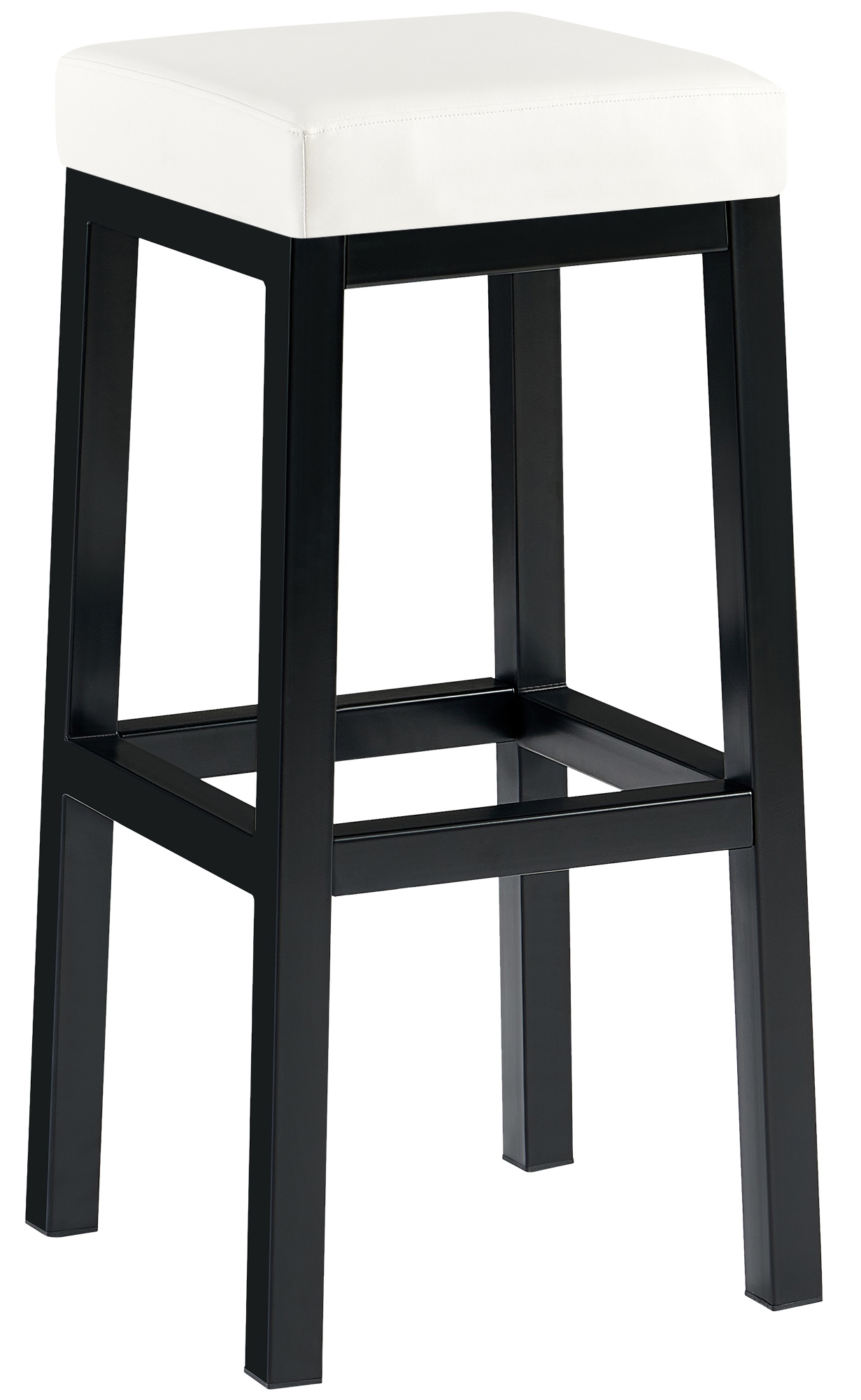 Taburete de bar Taylor Altura del asiento 83 cm Estructura de metal negro