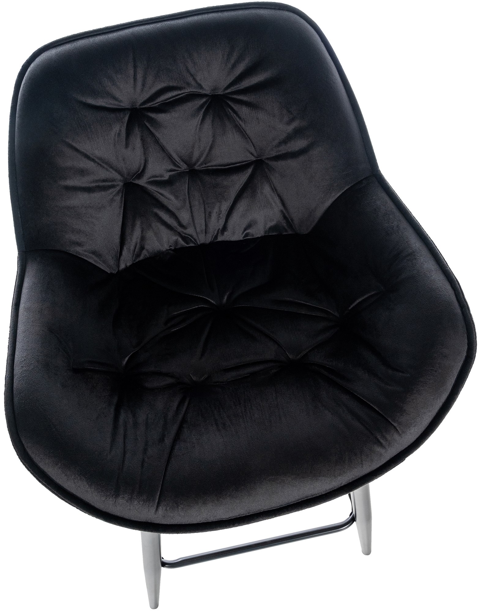 Taburete de bar Gibson 76 de terciopelo