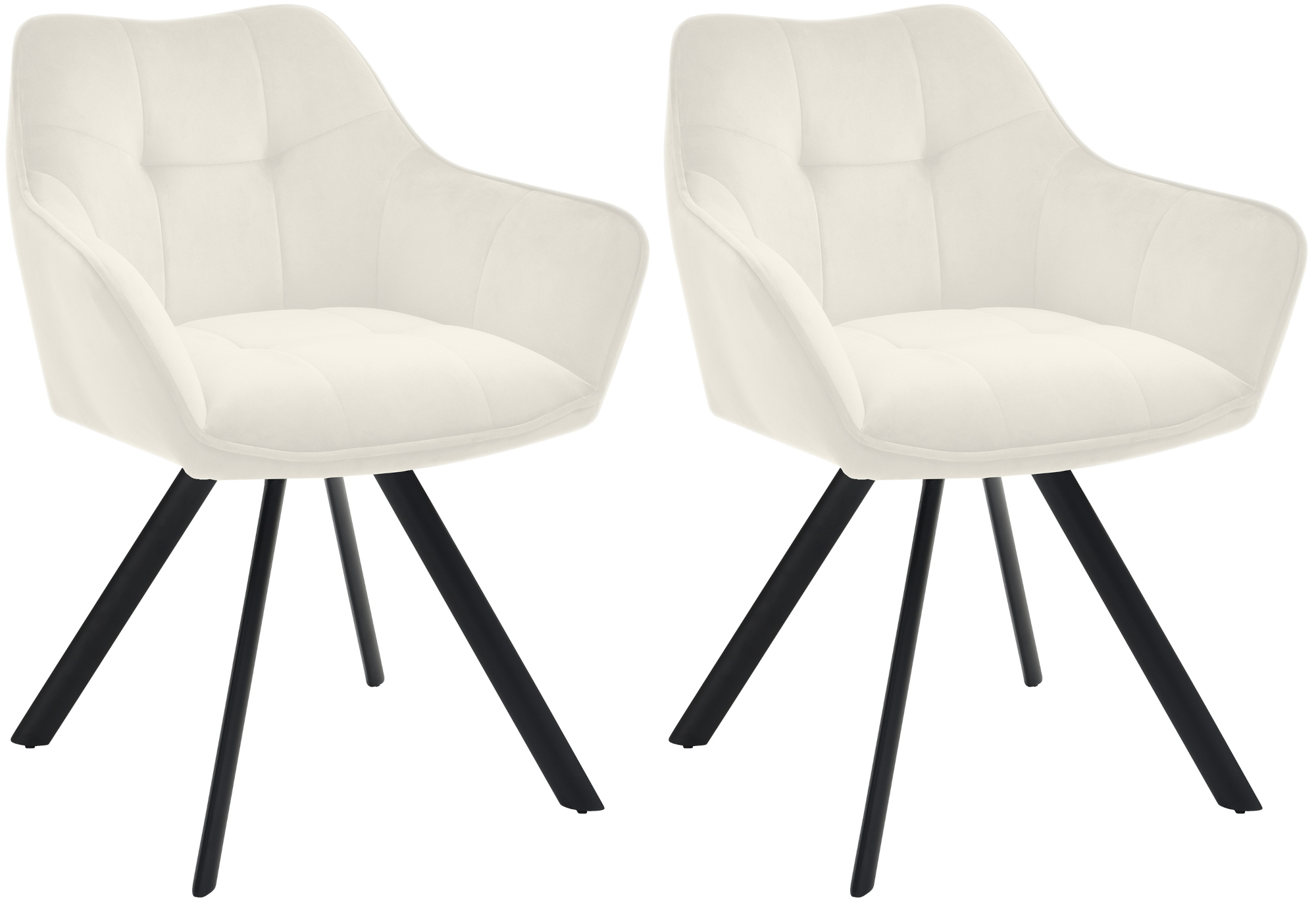 Juego de 2 sillas de comedor Scott