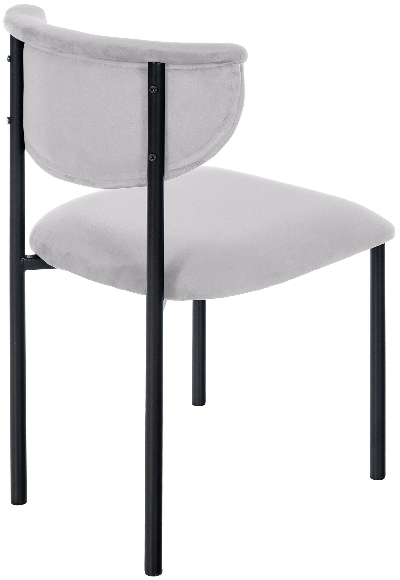 Juego de 2 sillas de comedor Gambell terciopelo