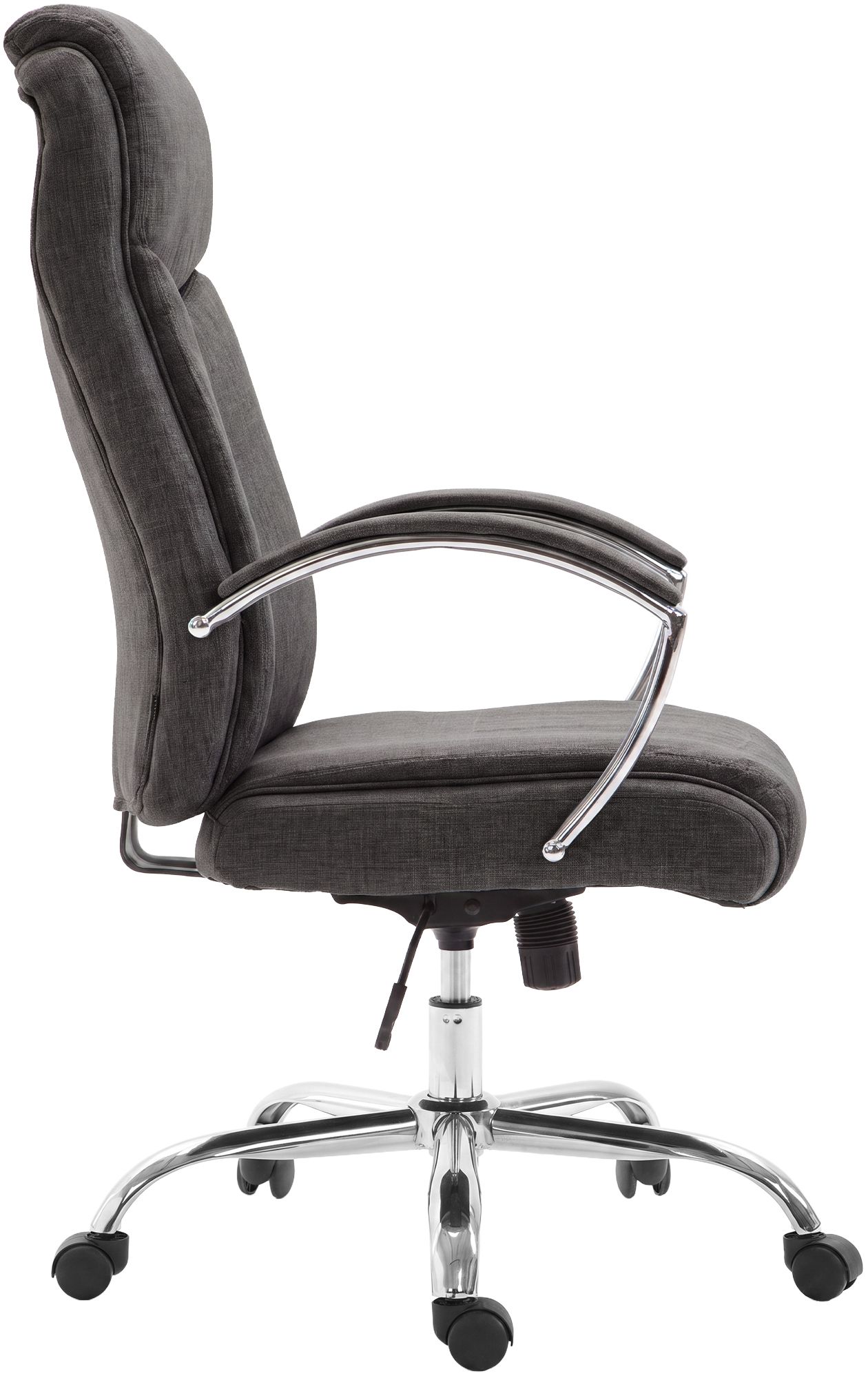 Silla de oficina Arlen tapizada en tela