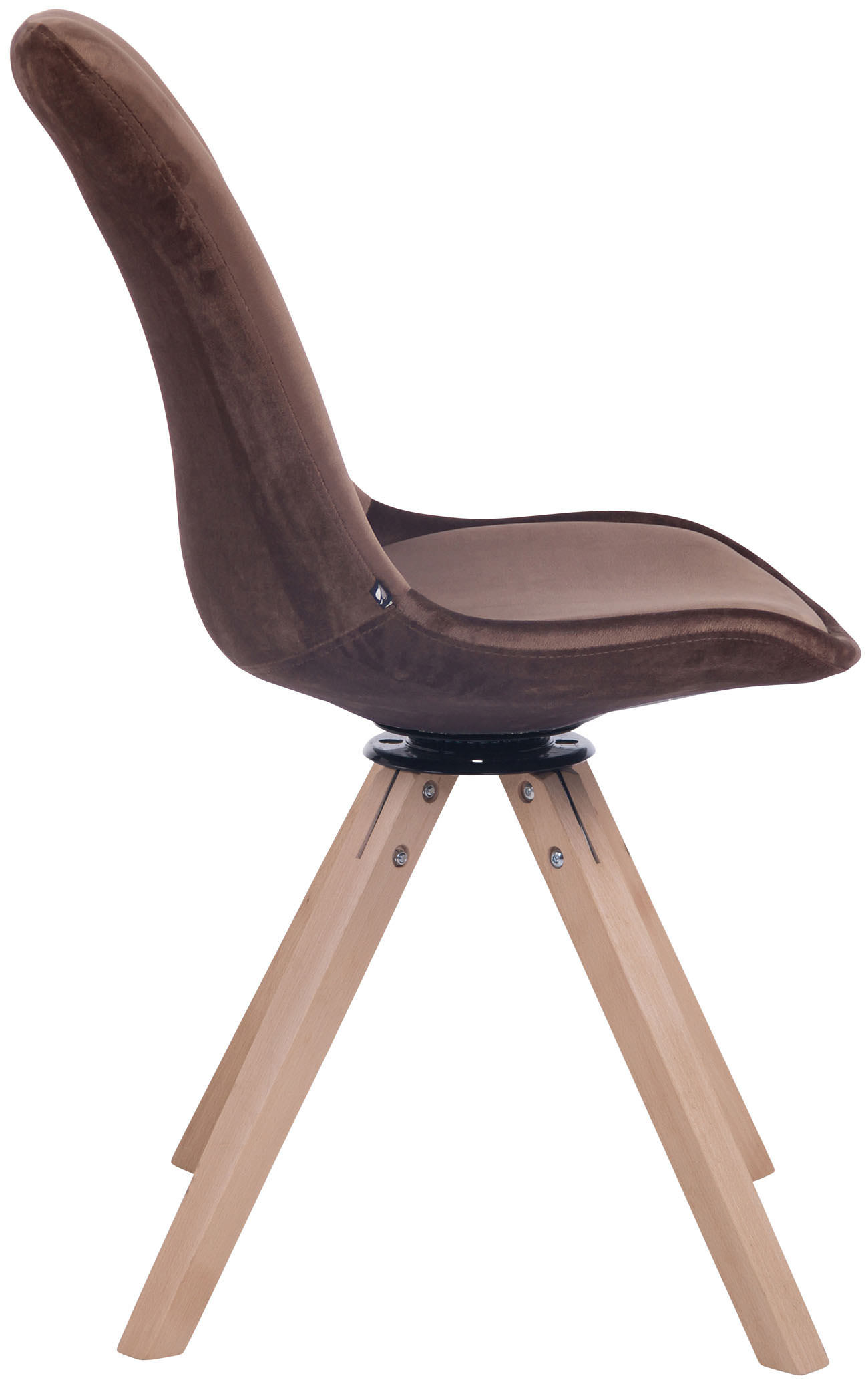 Silla Troyes Square En Terciopelo
