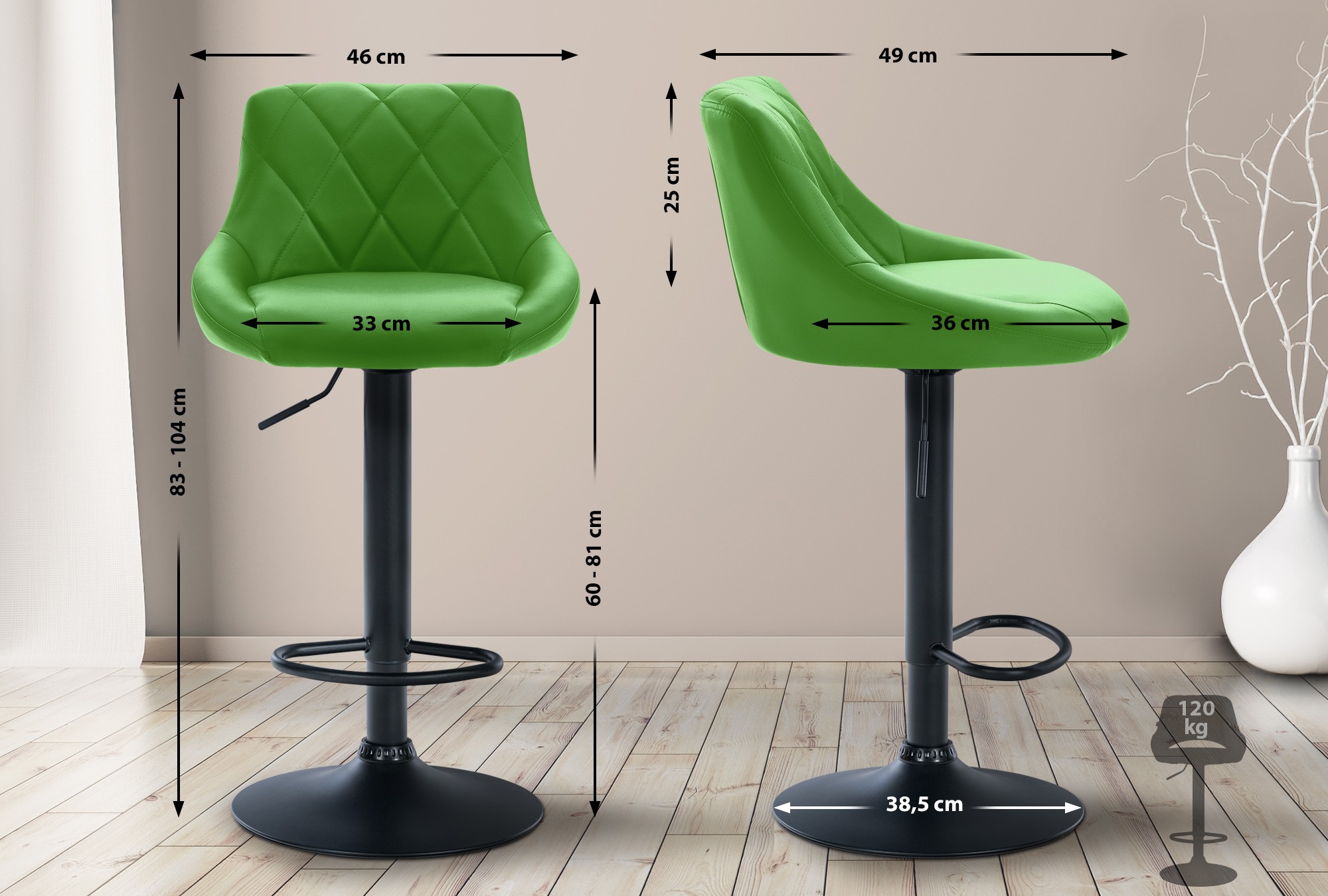 Taburete De Bar Lazio