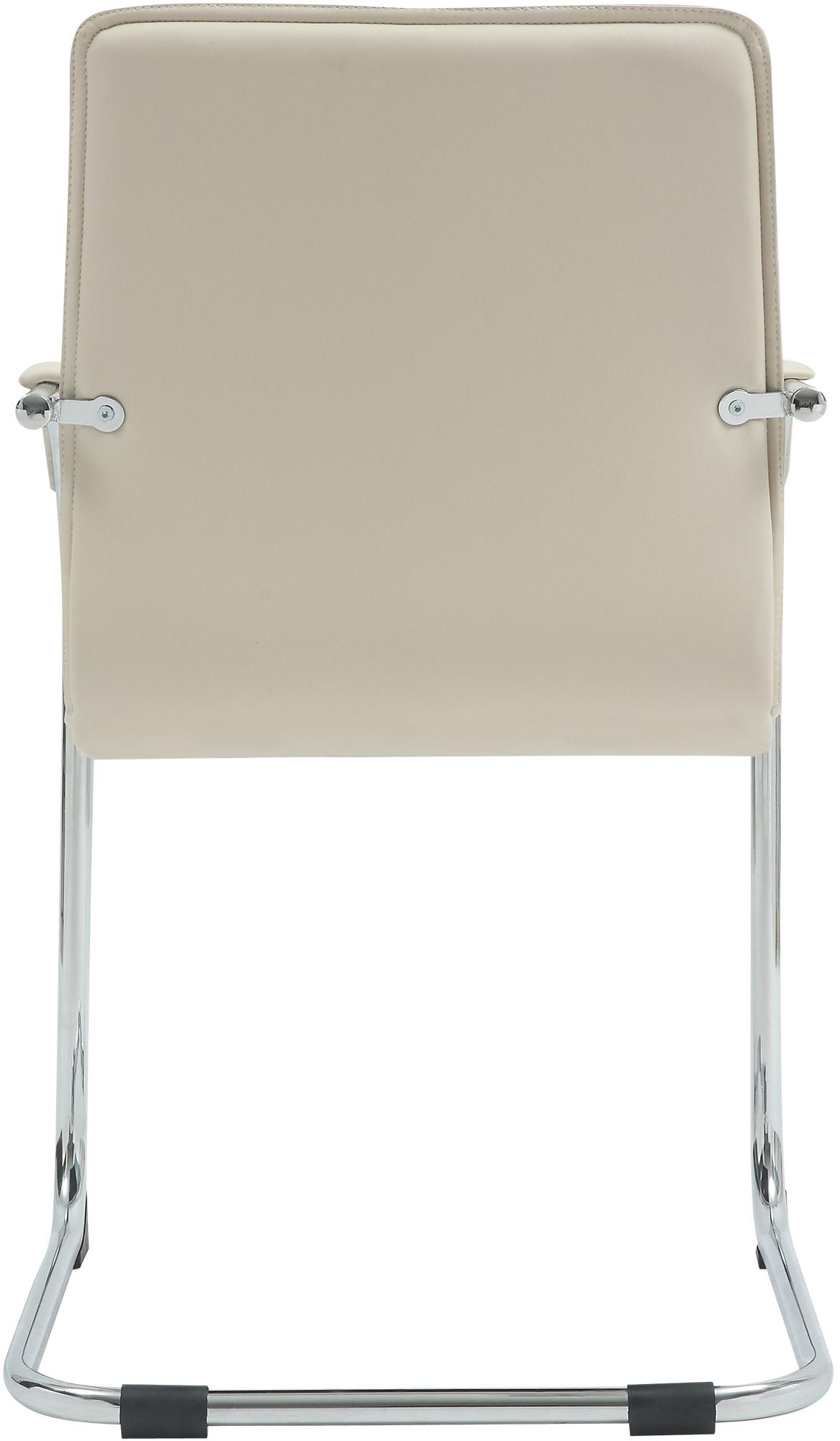 Silla de visita Tira imitación cuero
