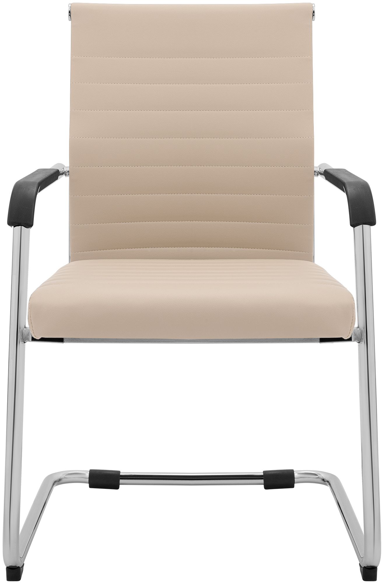 Silla cantilever Hakon en imitación de cuero elegante y cómoda para tu comedor o oficina