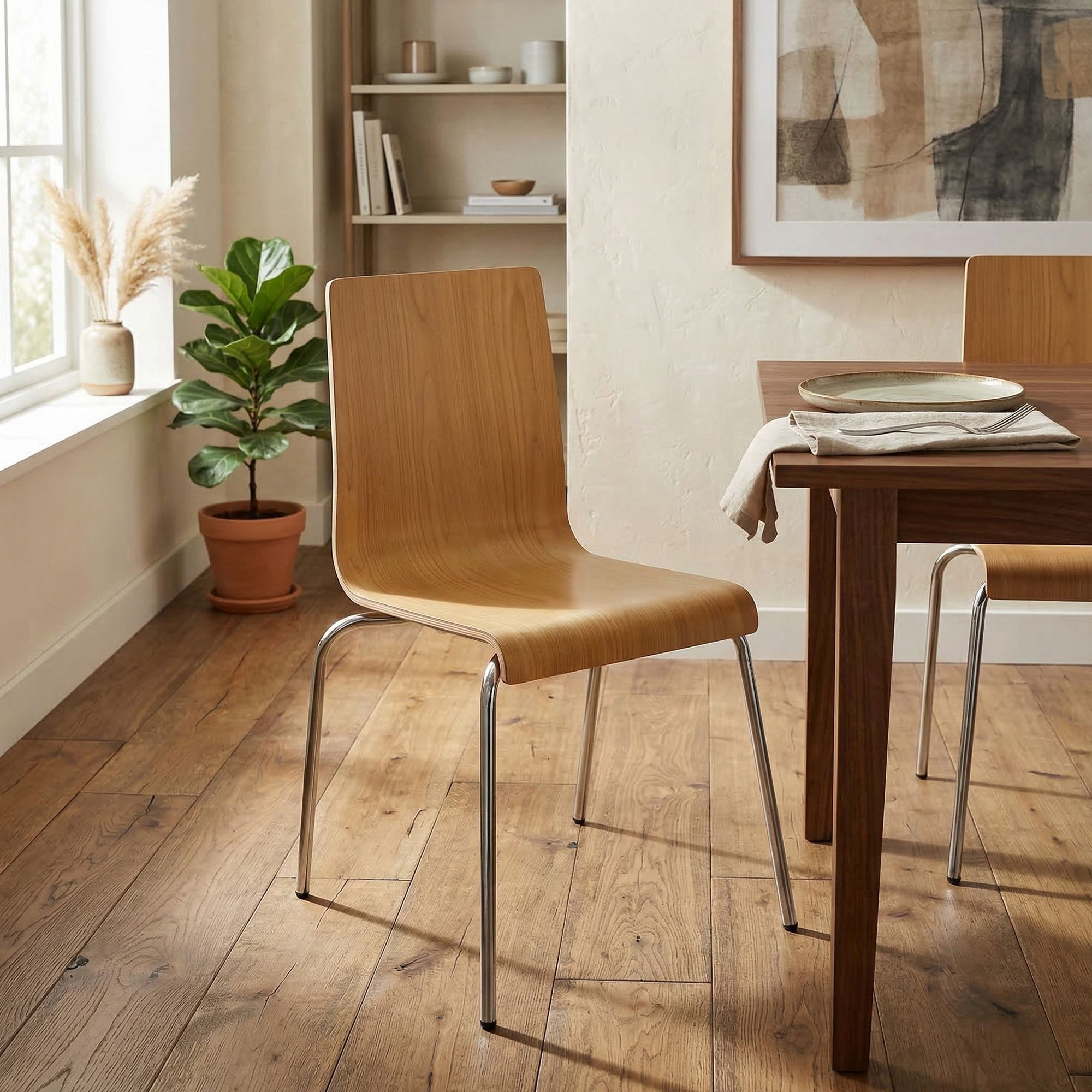 Silla apilable Gahanna