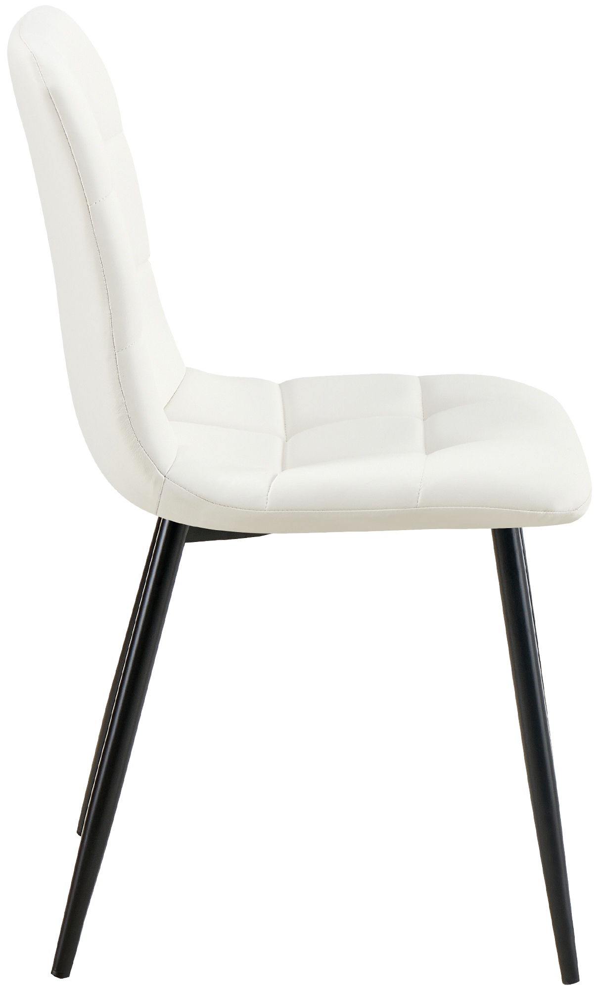 Set de 4 sillas de comedor Antibes en polipiel