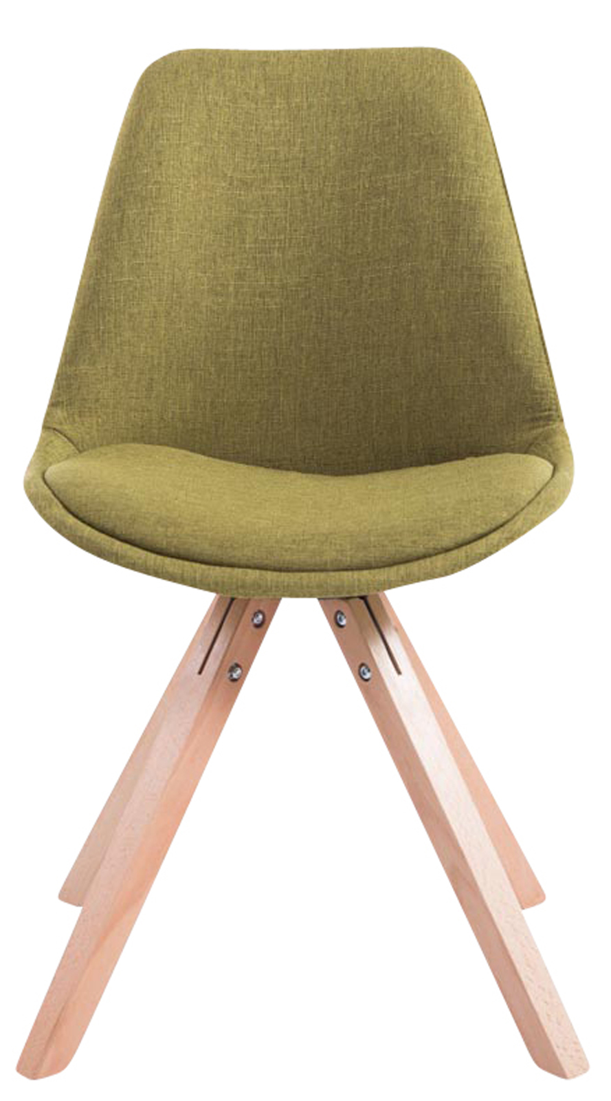 Pack de 4 sillas de comedor Toulouse Square en tela