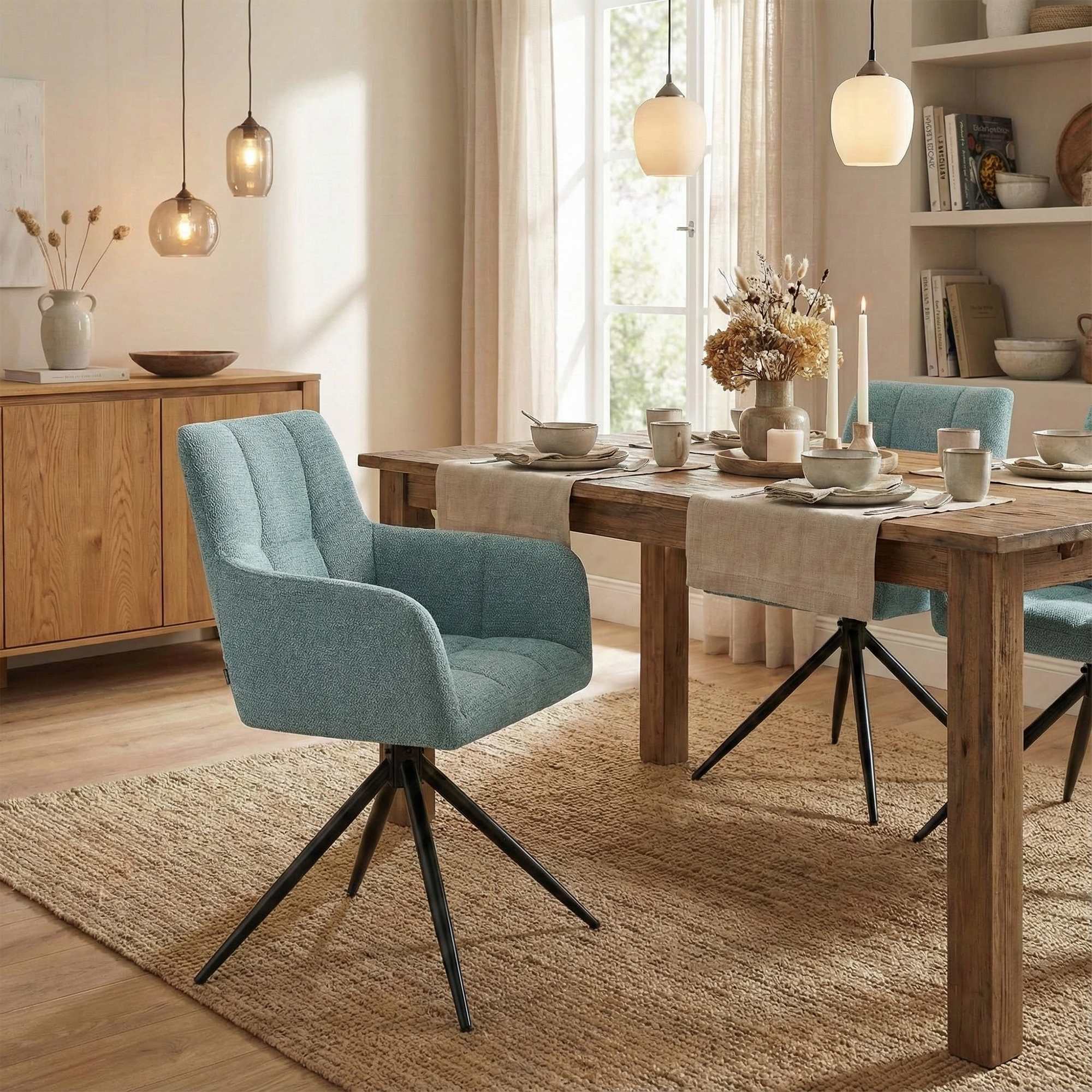 Silla de comedor Jonah Tela
