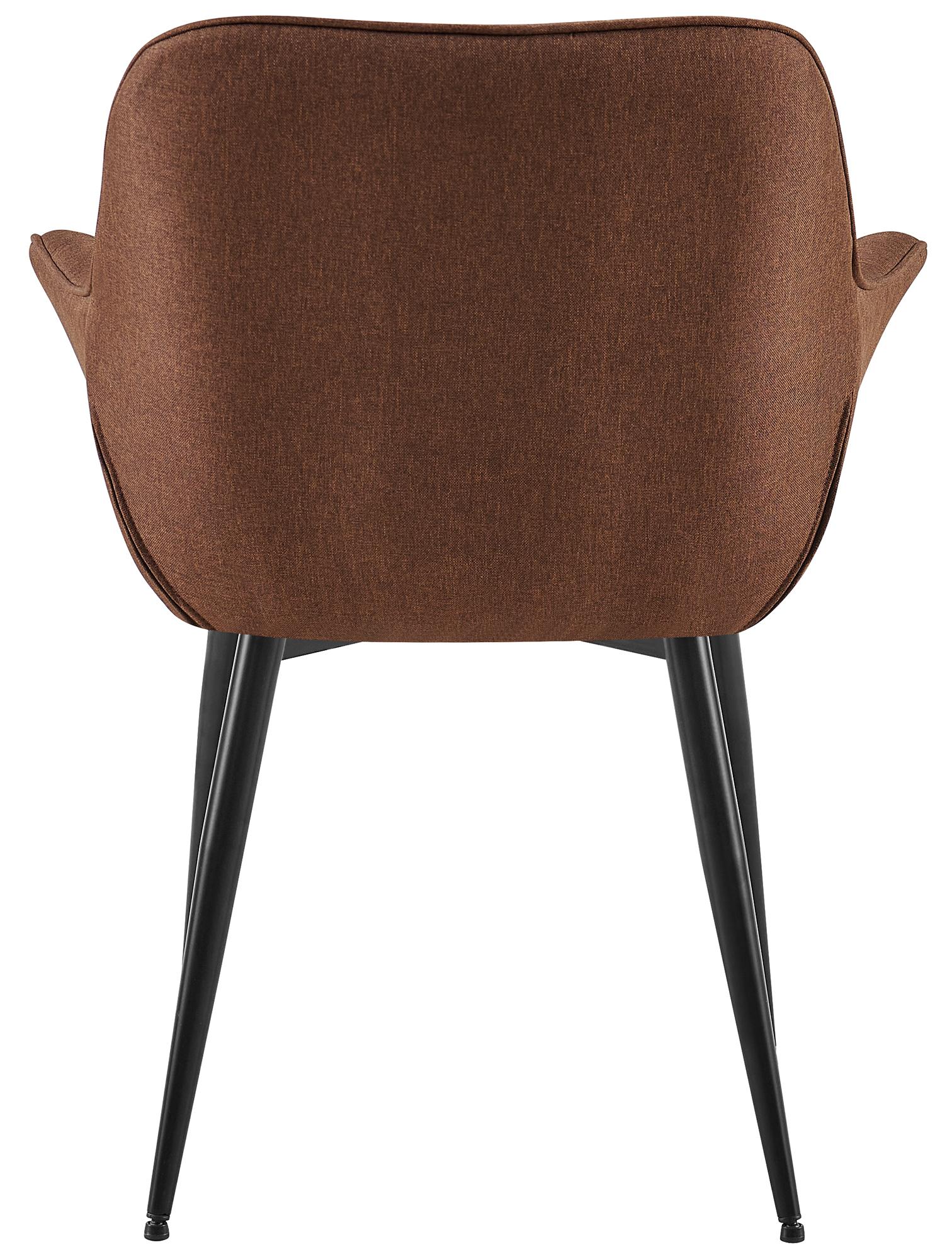 Silla de comedor Roseville en tela o polipiel