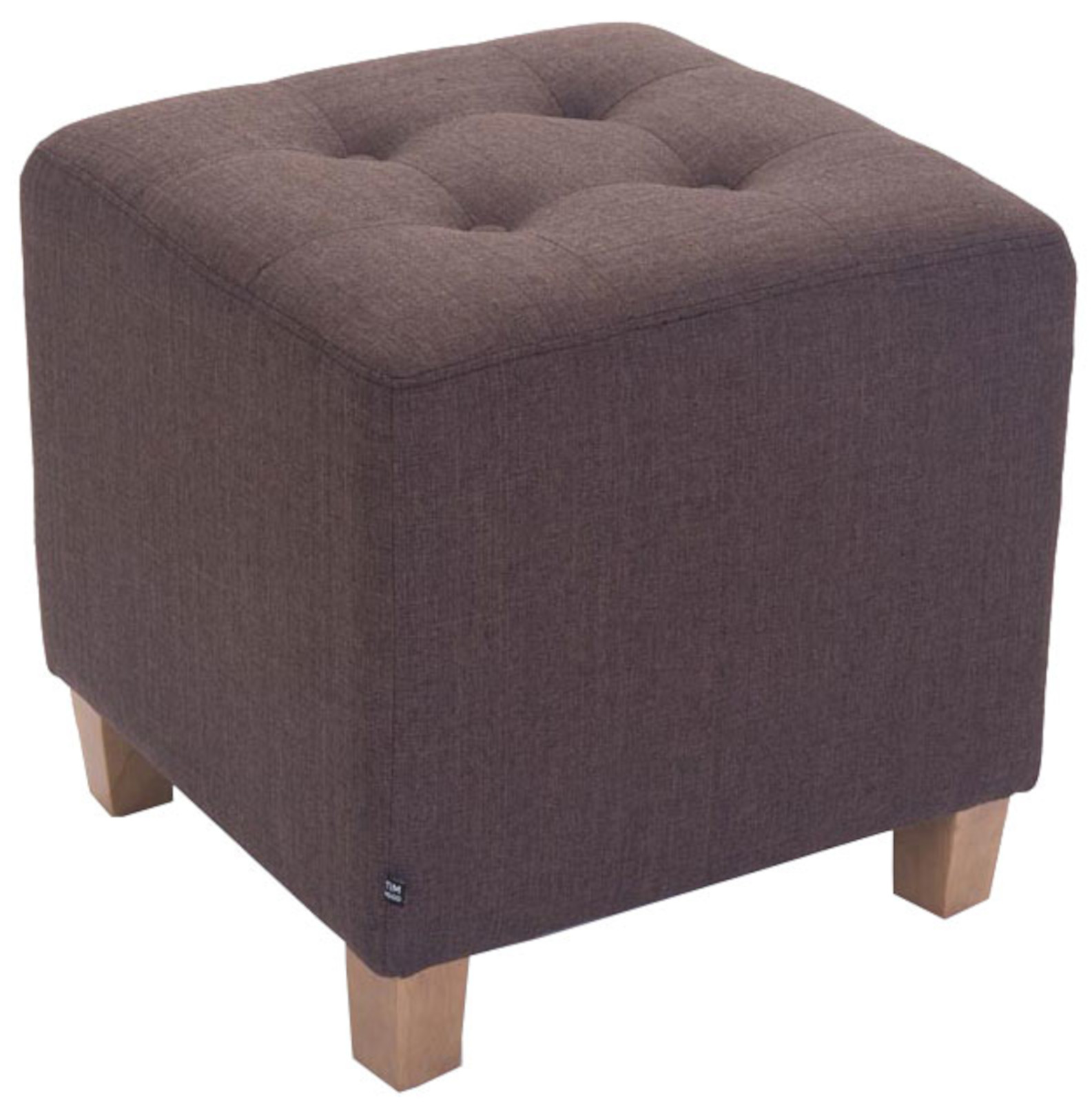 Set de 2 Taburetes Puff Pharao en tela