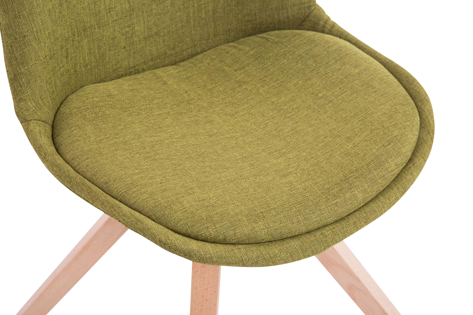 Pack de 4 sillas de comedor Toulouse Square en tela
