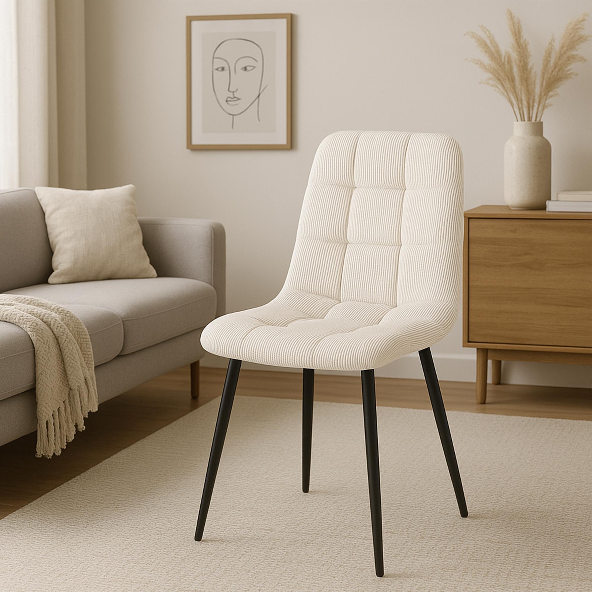 Silla de comedor Antibes Cord