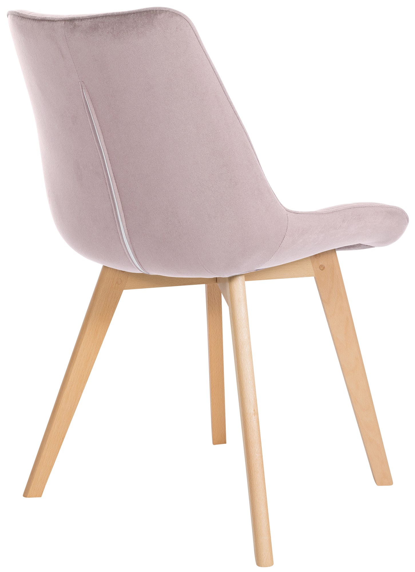 Silla de comedor Brook en terciopelo