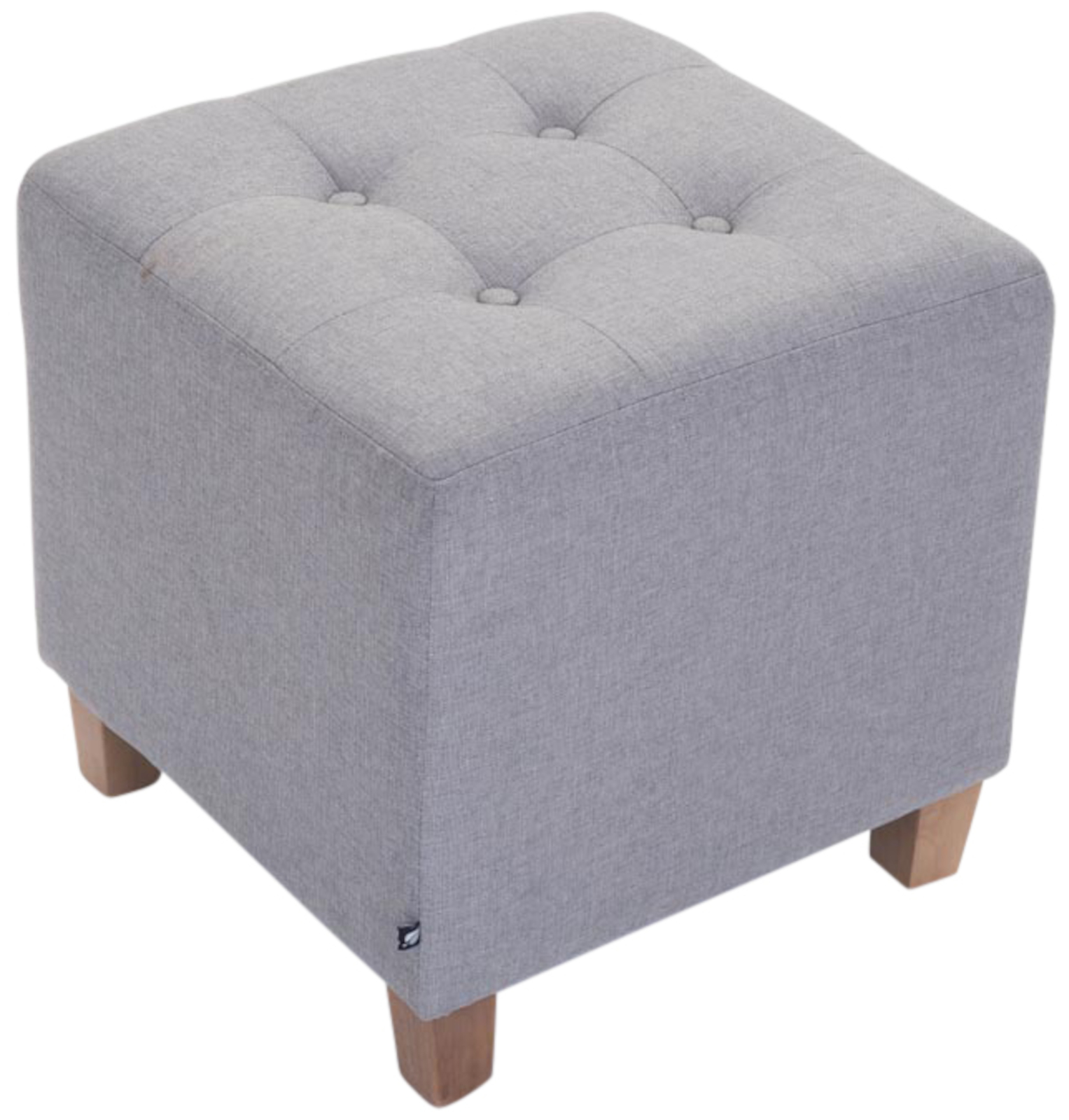 Set de 2 Taburetes Puff Pharao en tela