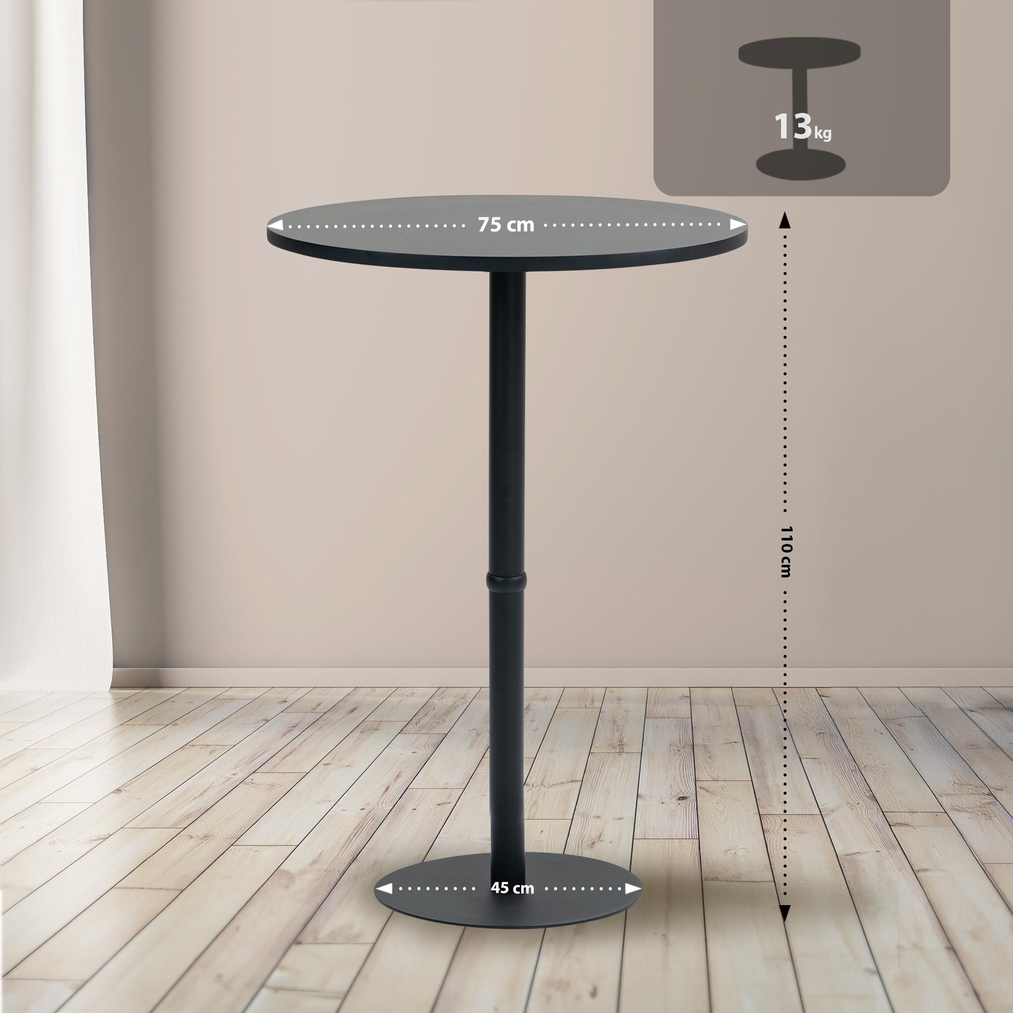 Mesa de bar redonda Hereford