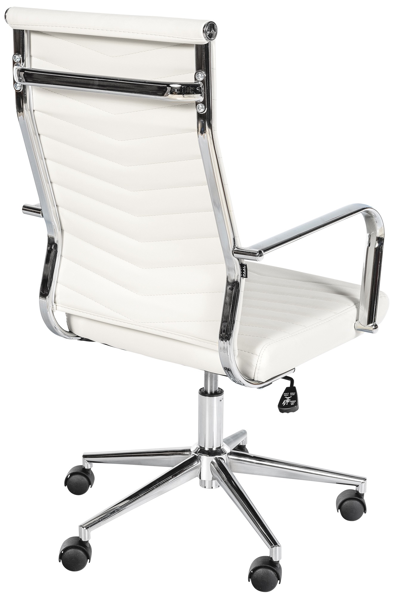 Silla de oficina de piel sintética Canby