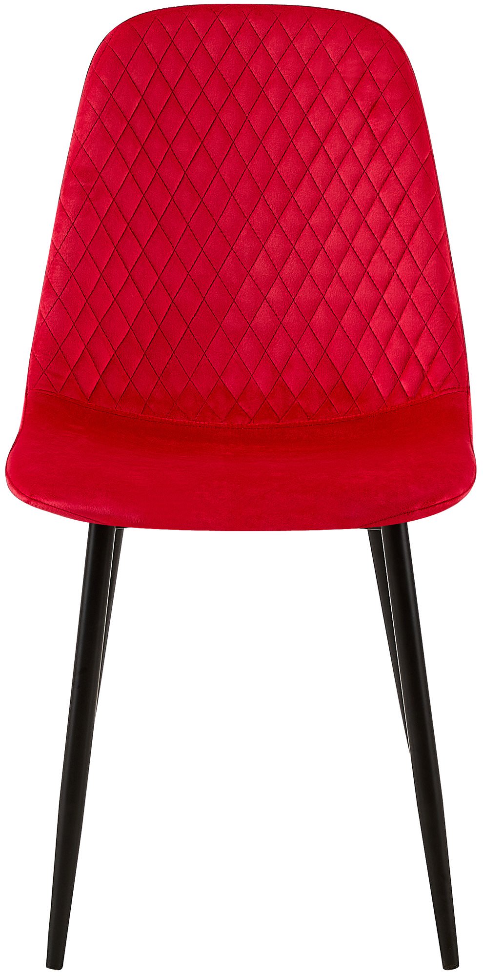 Set de 4 sillas de comedor Giverny en tela o terciopelo