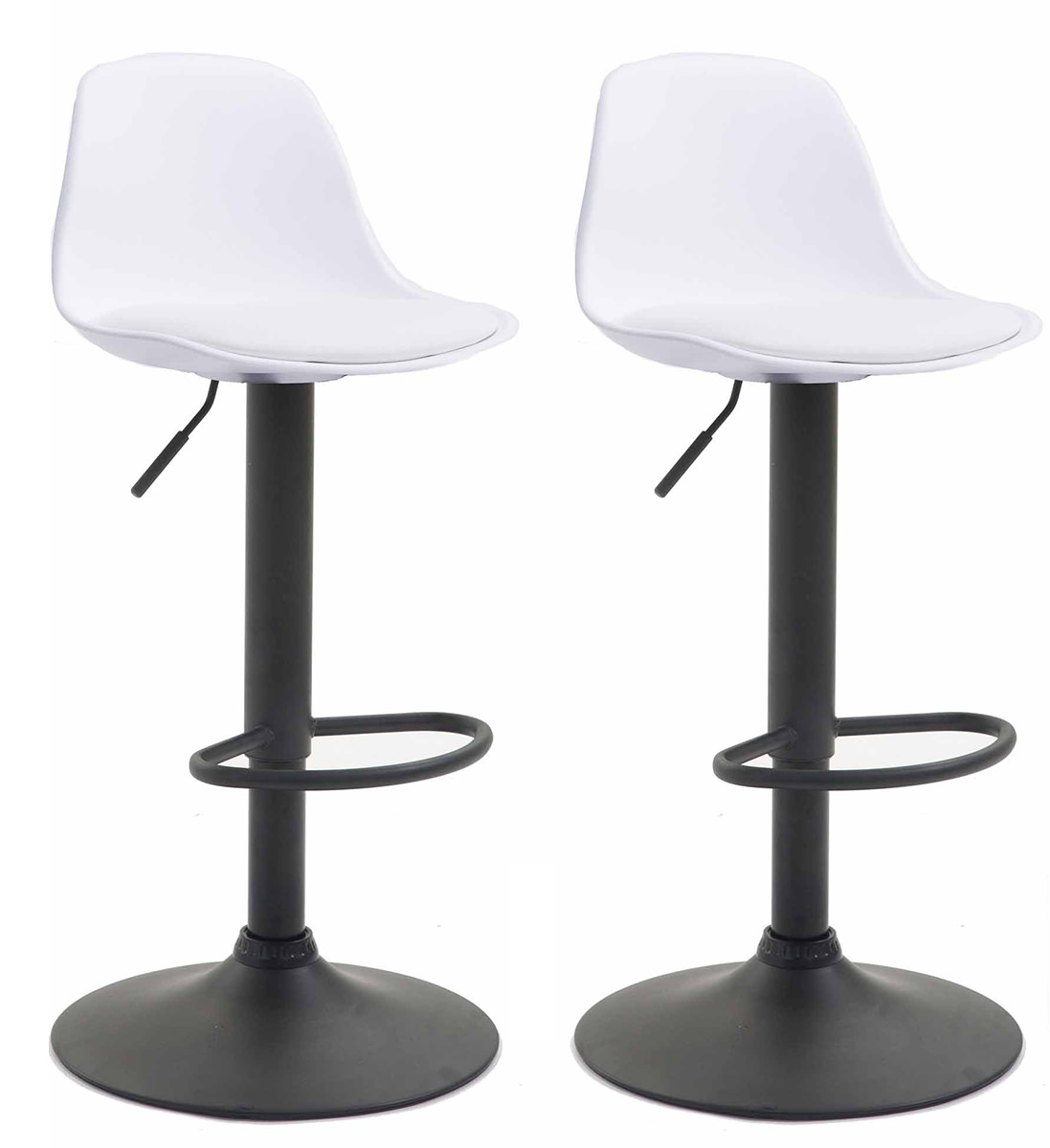 Set De 2 Taburetes Kiel En Polipropileno
