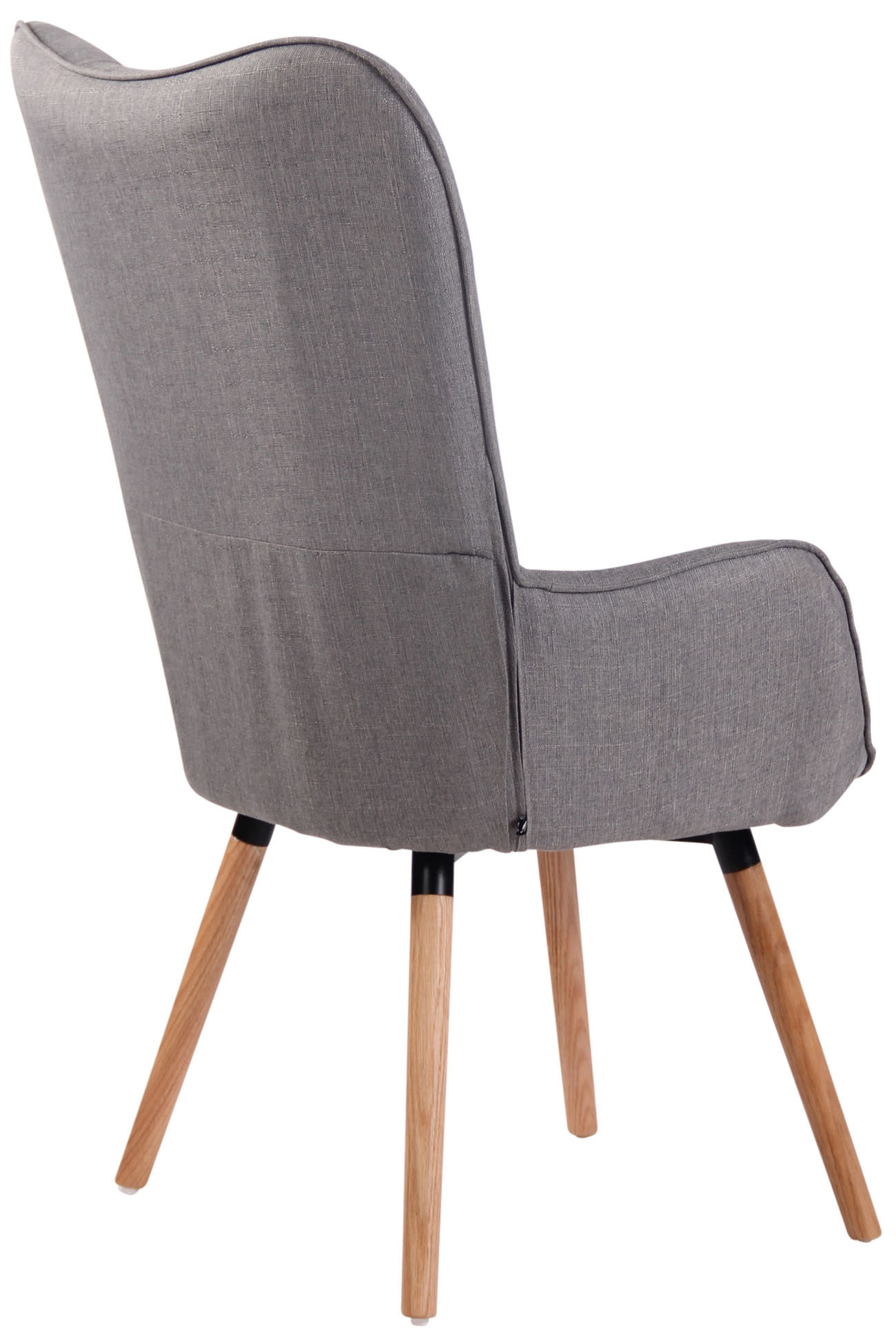 Sillón Nórdico Ashford Tapizado En Tela