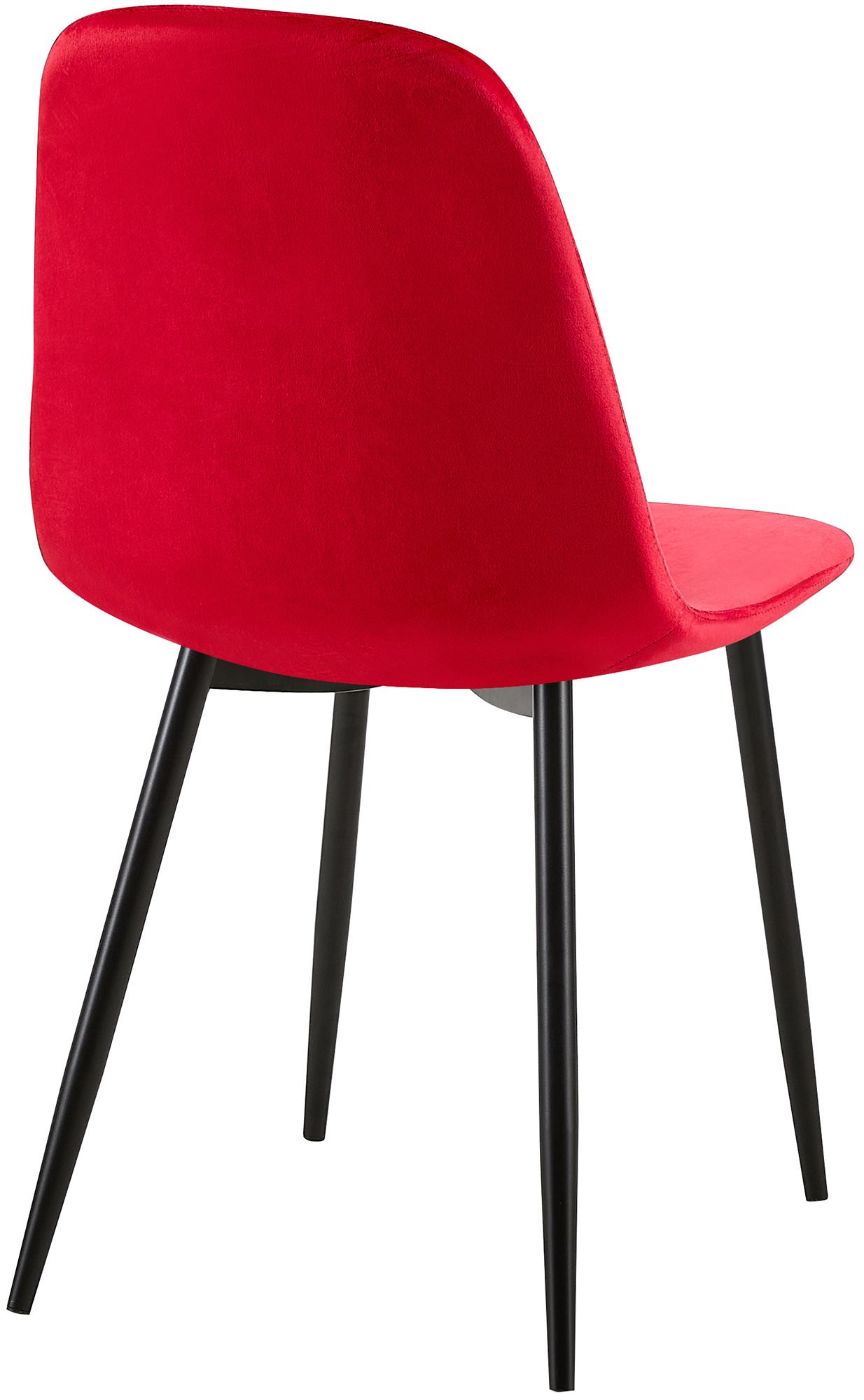 Set de 4 sillas de comedor Giverny en tela o terciopelo