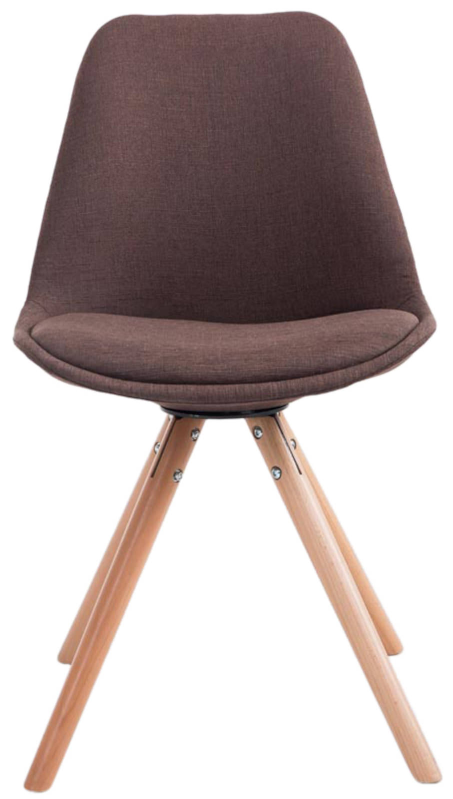 Set de 4 sillas de comedor Toulouse en tela