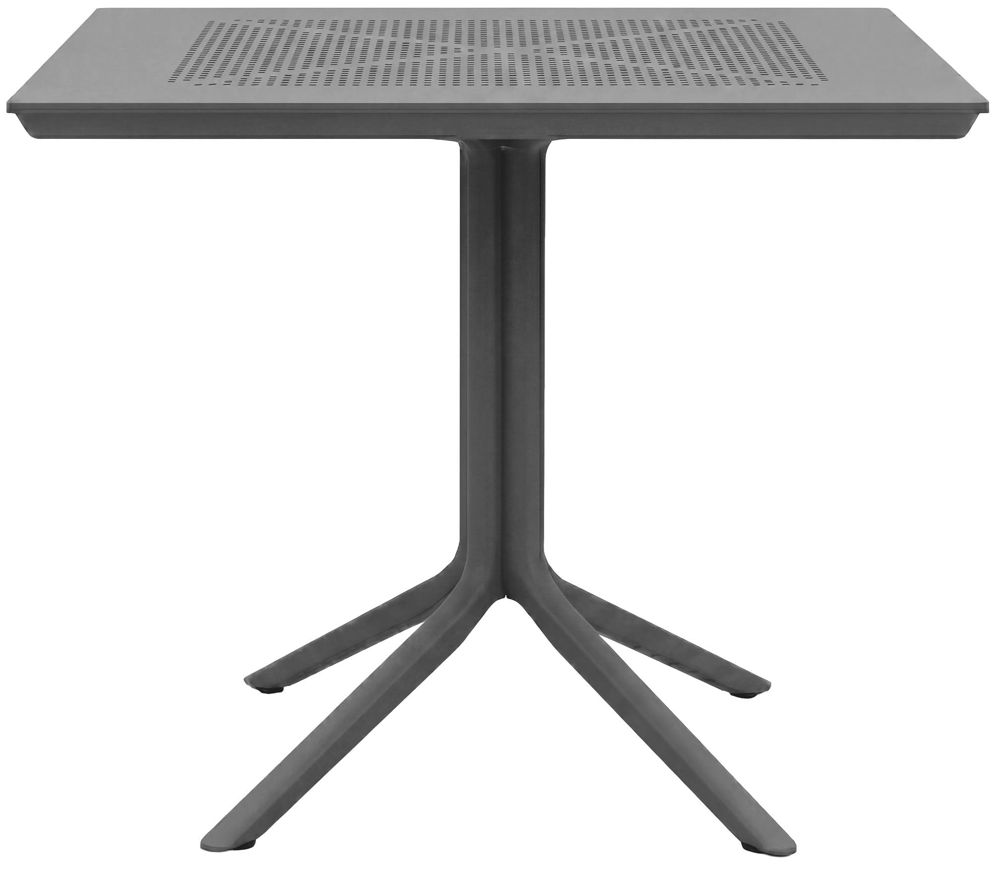 Mesa Lenval 80x80 cm robusta y moderna, perfecta para comedor o cocina
