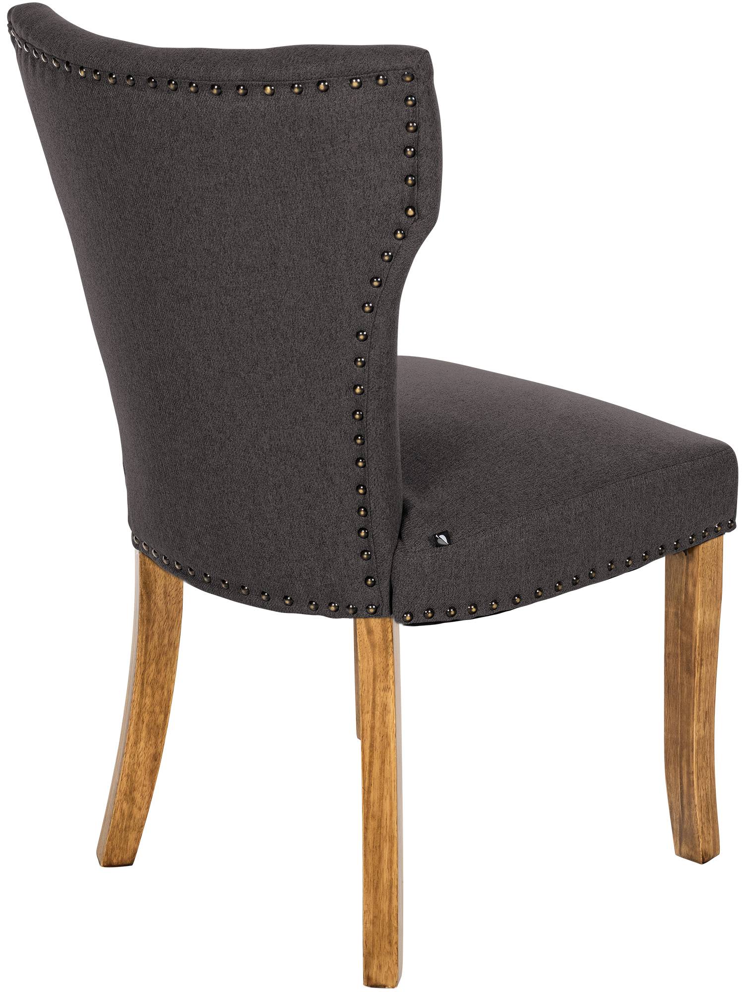 Set de 2 sillas de comedor Zadar en tela
