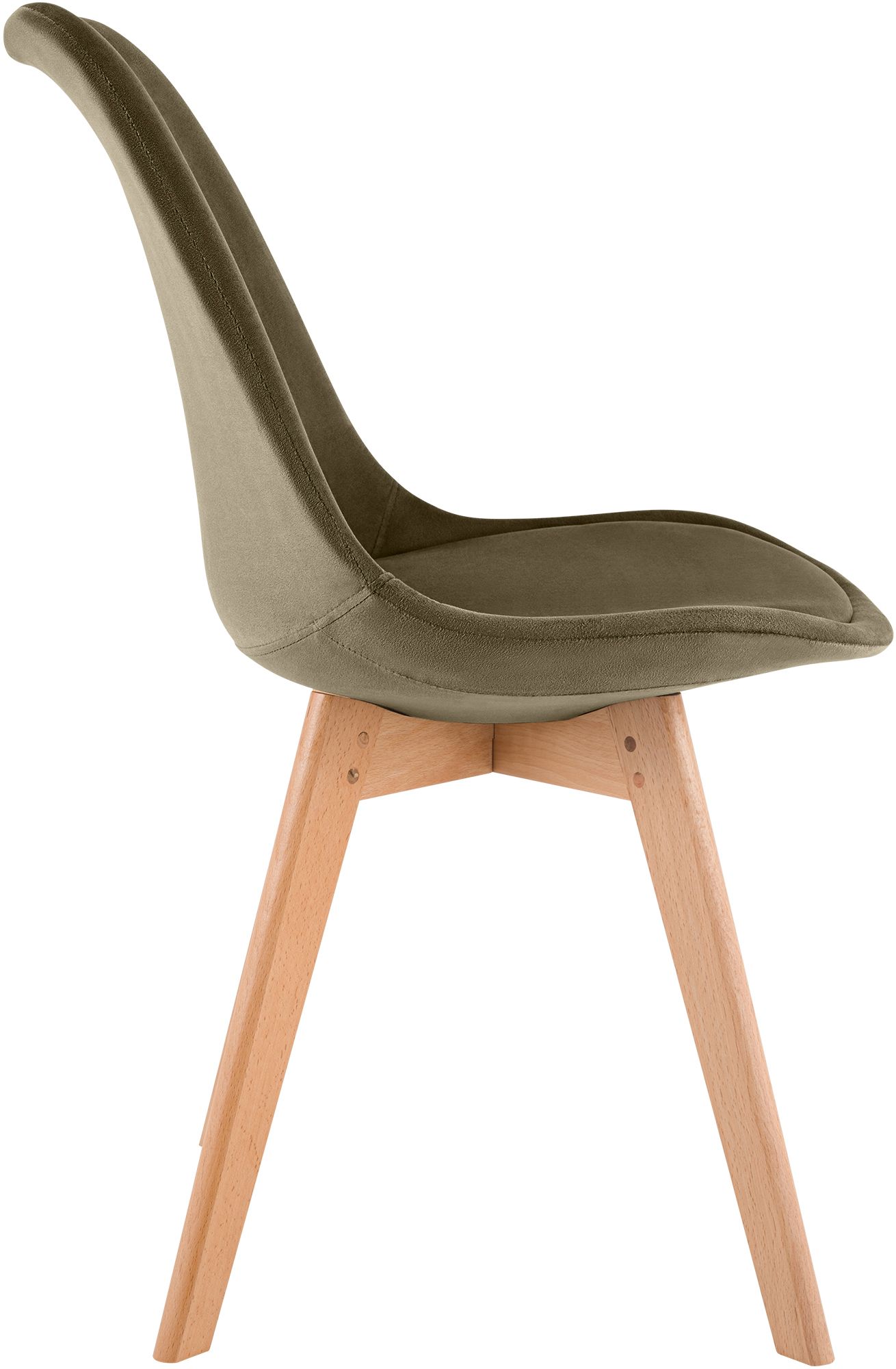 Silla de comedor Linares elegante, cómoda y fácil de limpiar Ideal para tu hogar