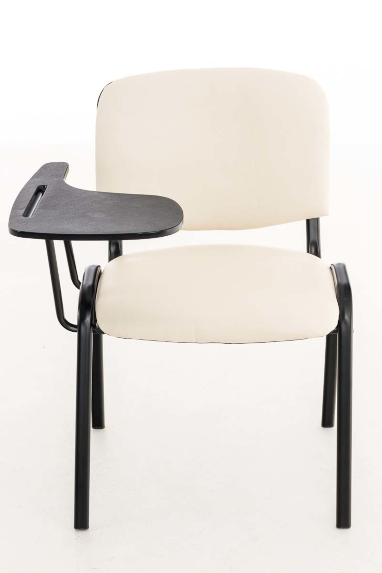 Set de 4 sillas confidente Ken con mesa extensible para escritura