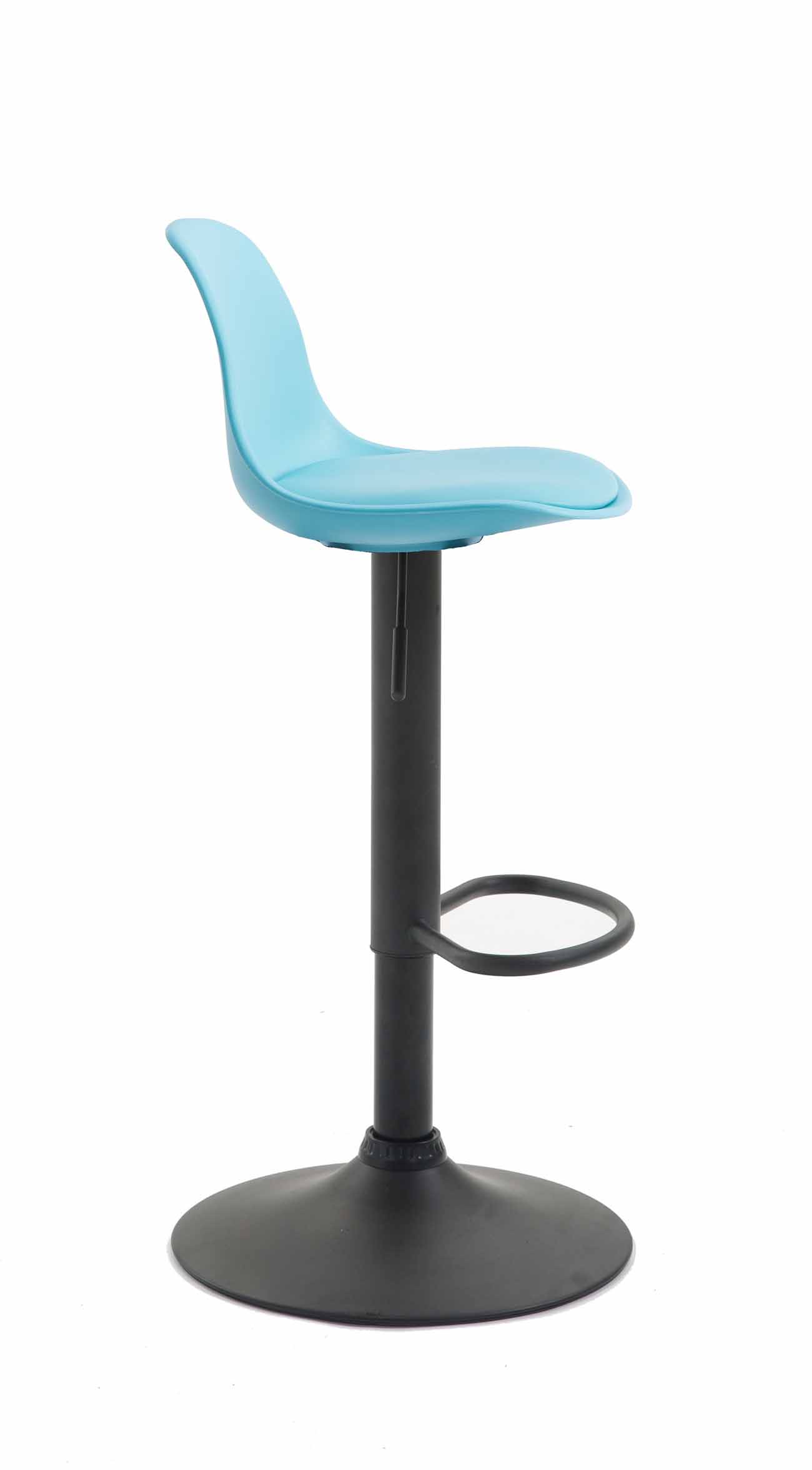 Taburete Kiel Estructura de Plástico & Asiento de Polipiel