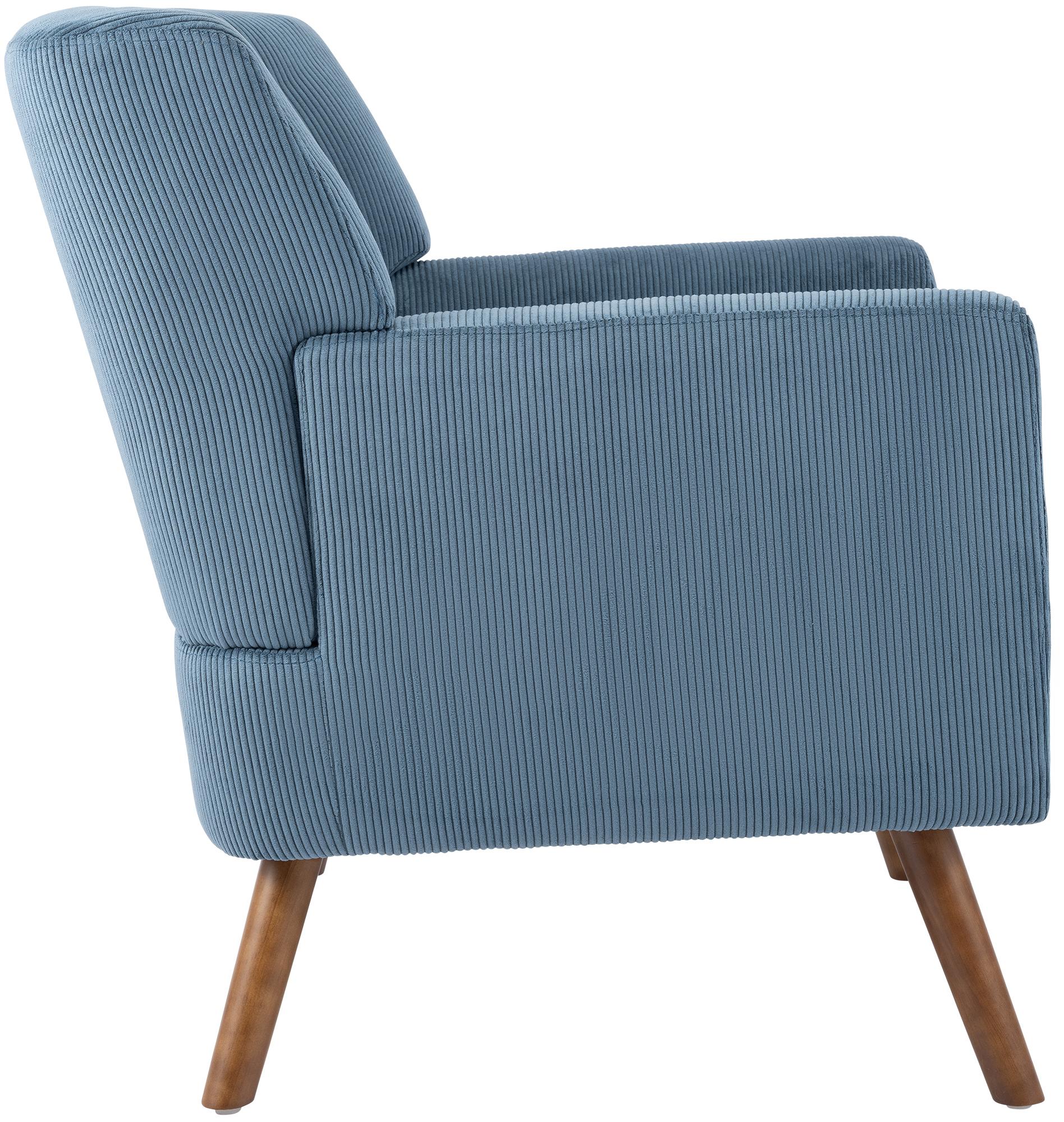 Sillon Kioni tapizado en pana