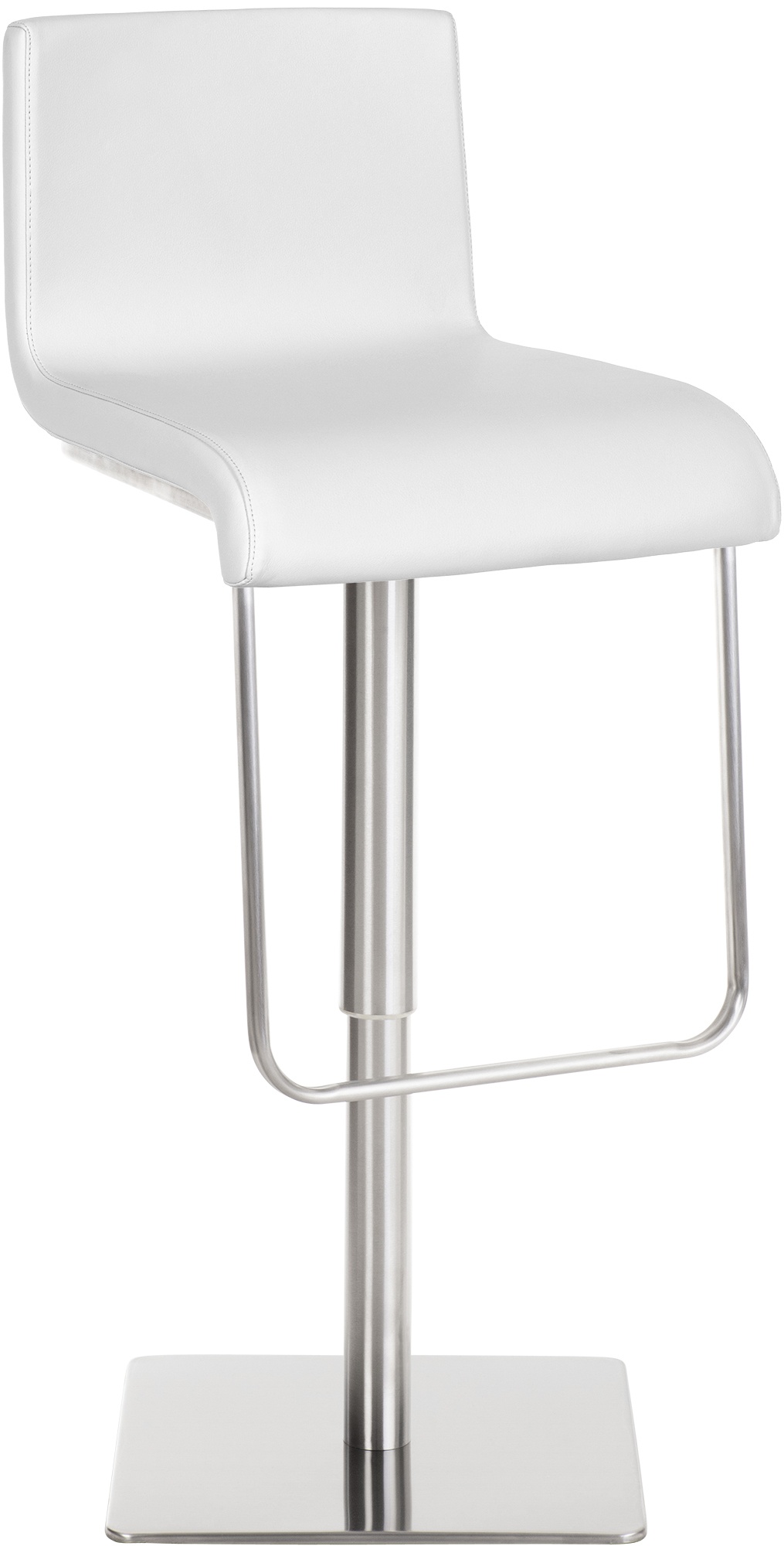 Taburete de bar Limon de piel sintetica