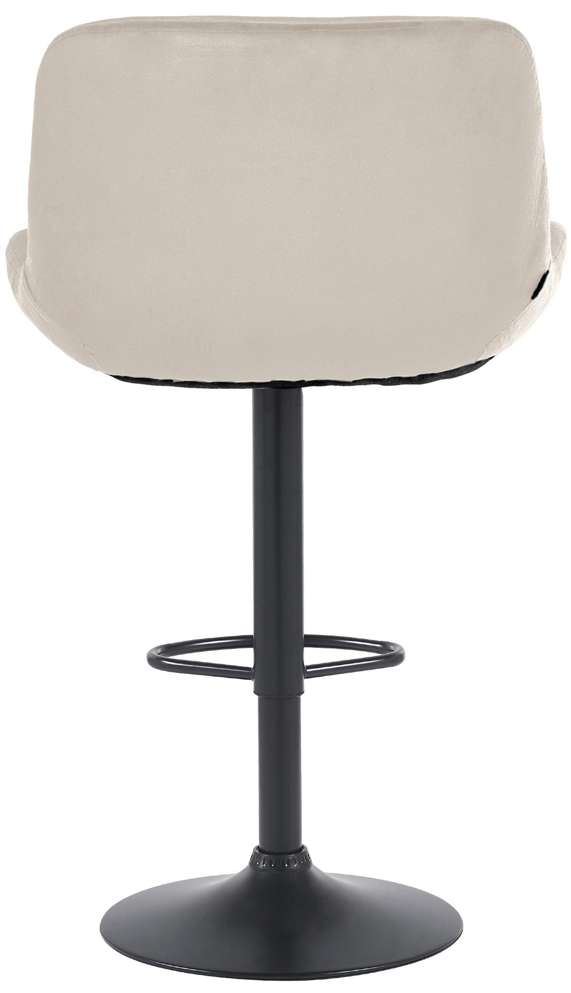 Taburete de bar Solon negro