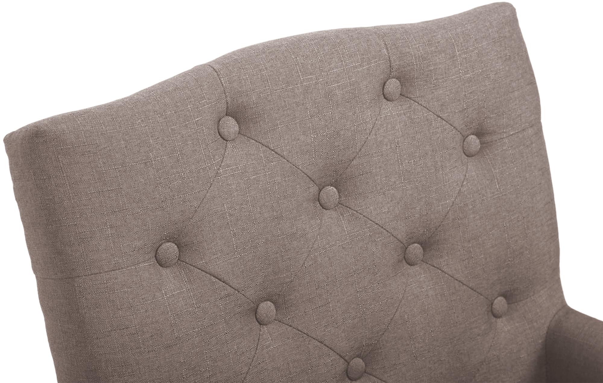 Silla de comedor Sugar de estilo Chesterfield