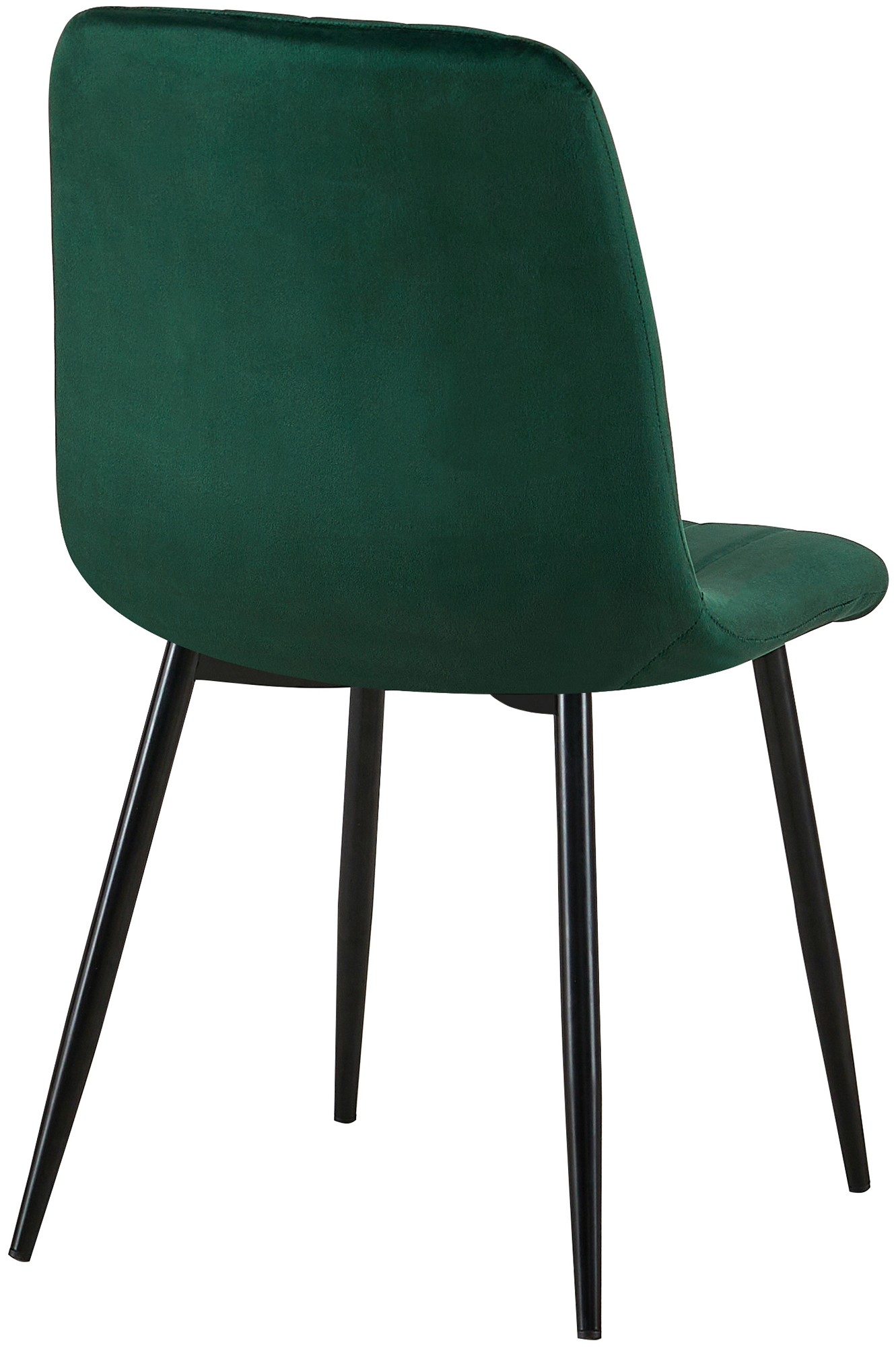 Set de 4 sillas de salón Dijon en tela o terciopelo