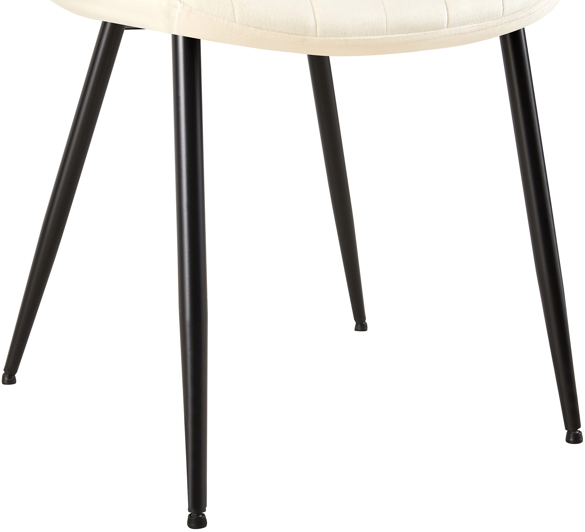 Silla de comedor Rahden en terciopelo