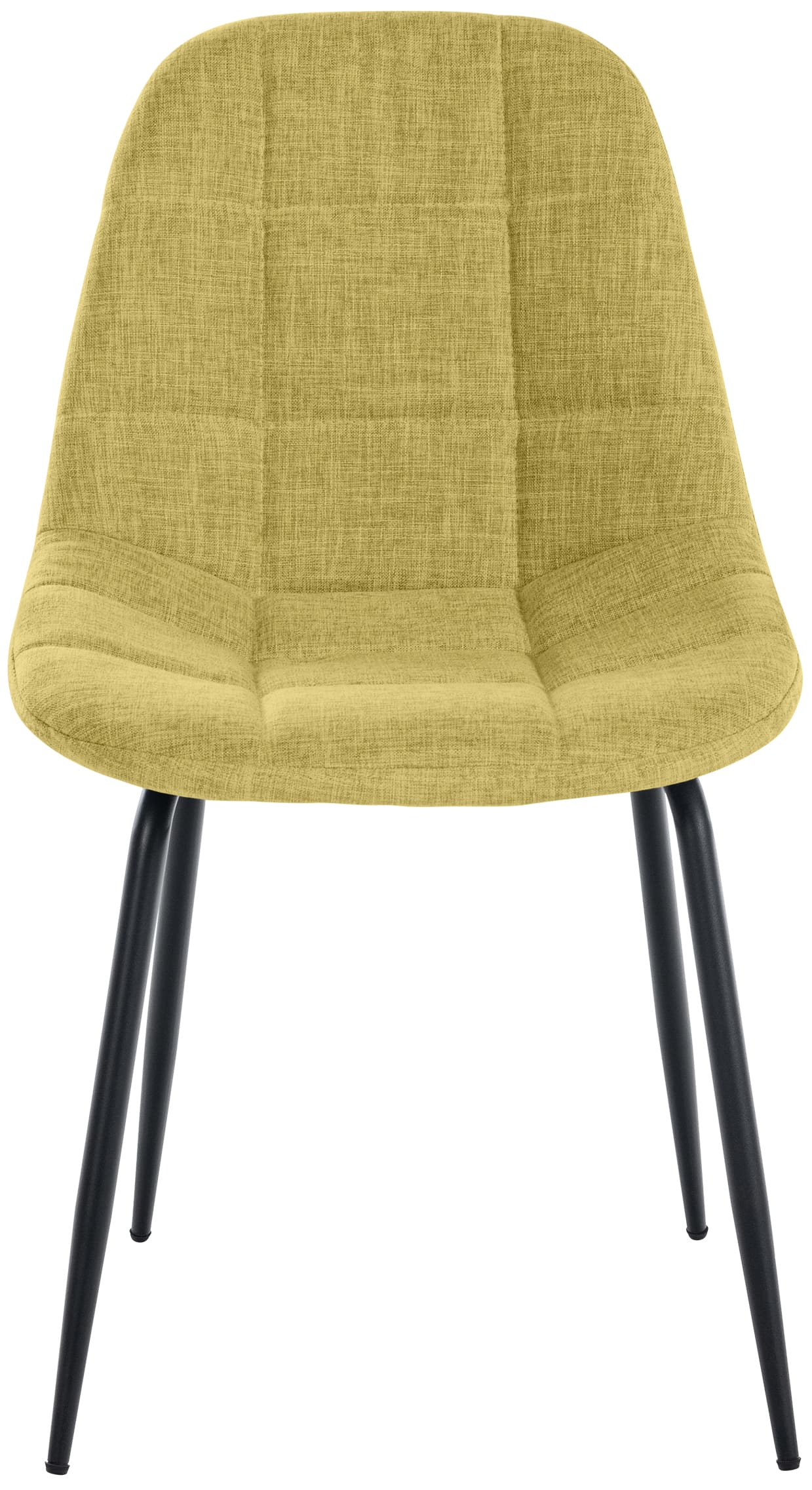 Set de 2 Sillas de comedor Tom en tela o polipiel