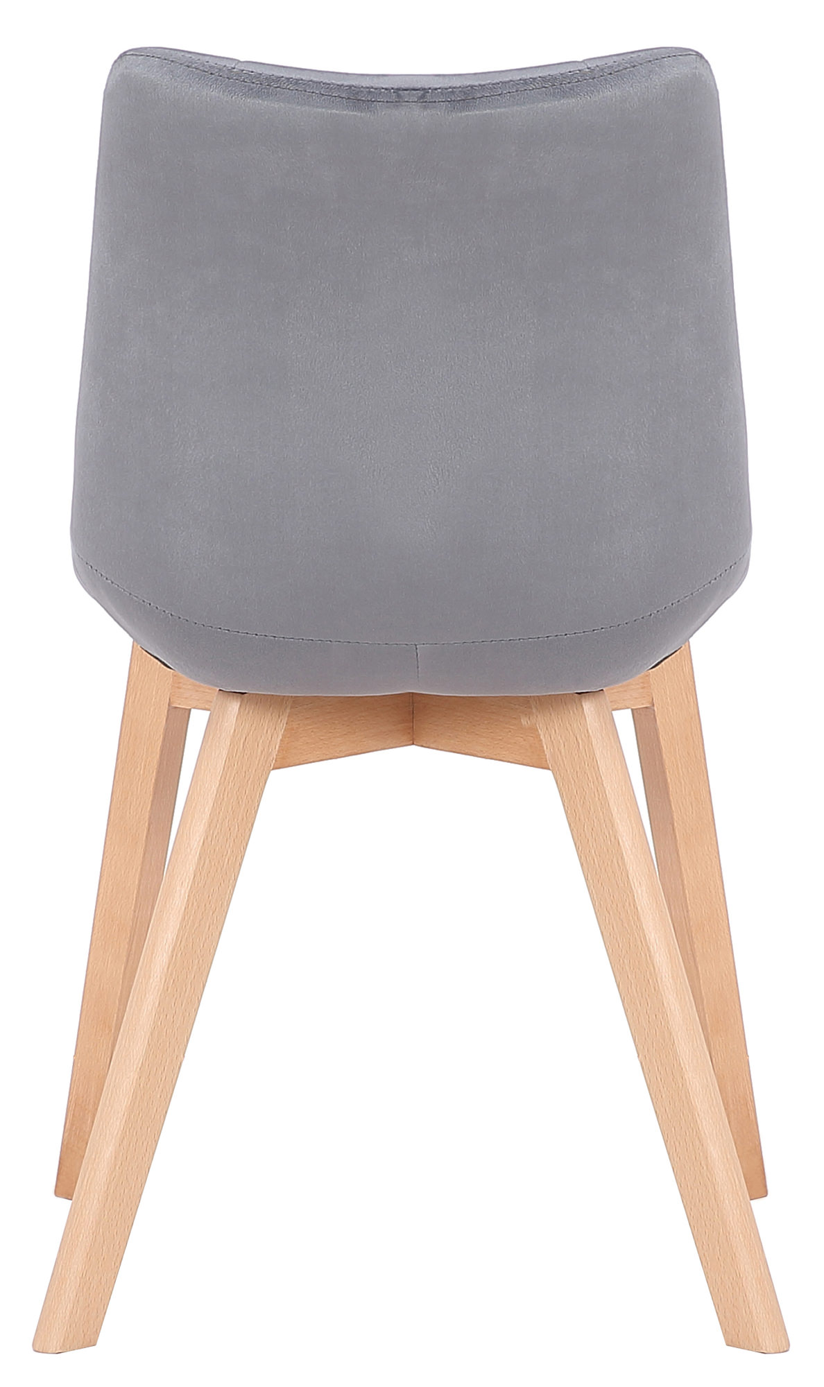 Silla de comedor Passaic en terciopelo