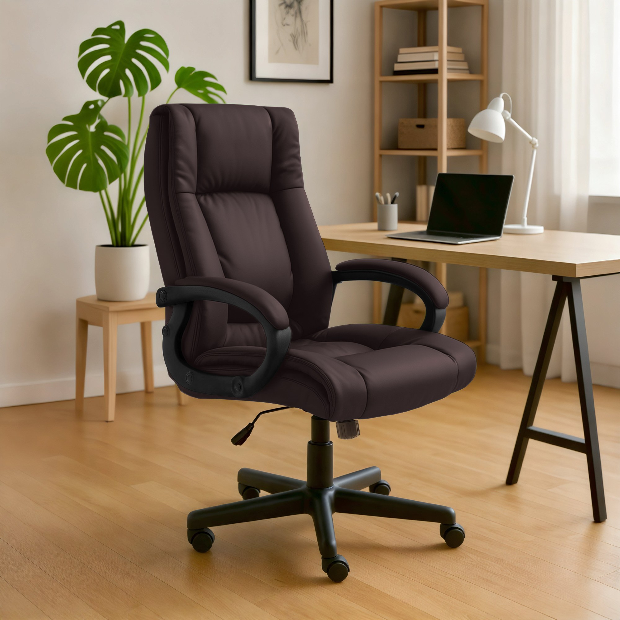 Silla de oficina XL Sparta imitación cuero