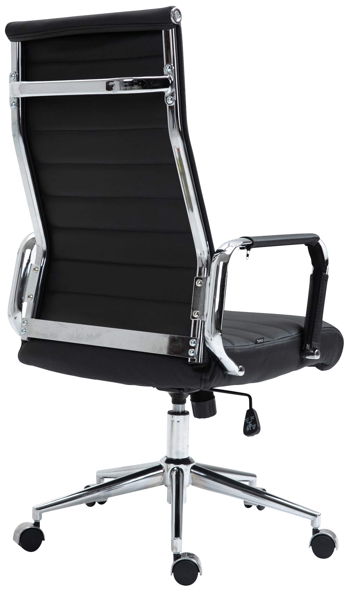 Silla de oficina Kolumbus de cuero auténtico