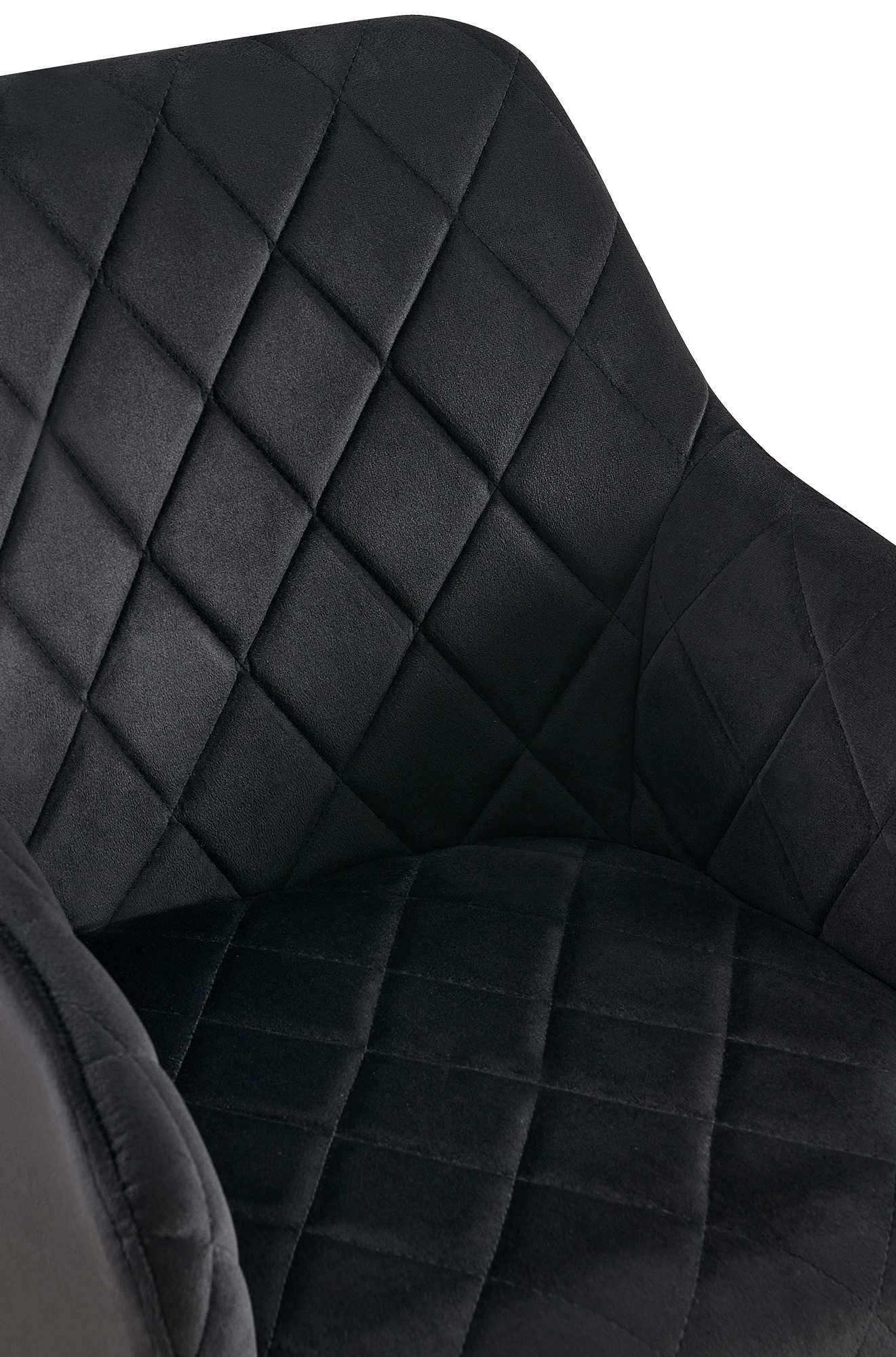 Silla de comedor Monett terciopelo