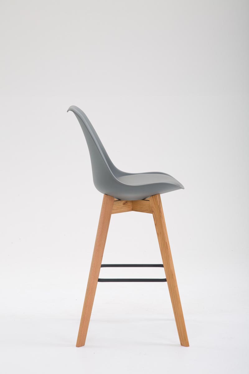 Taburete Metz con Estructura de Plástico