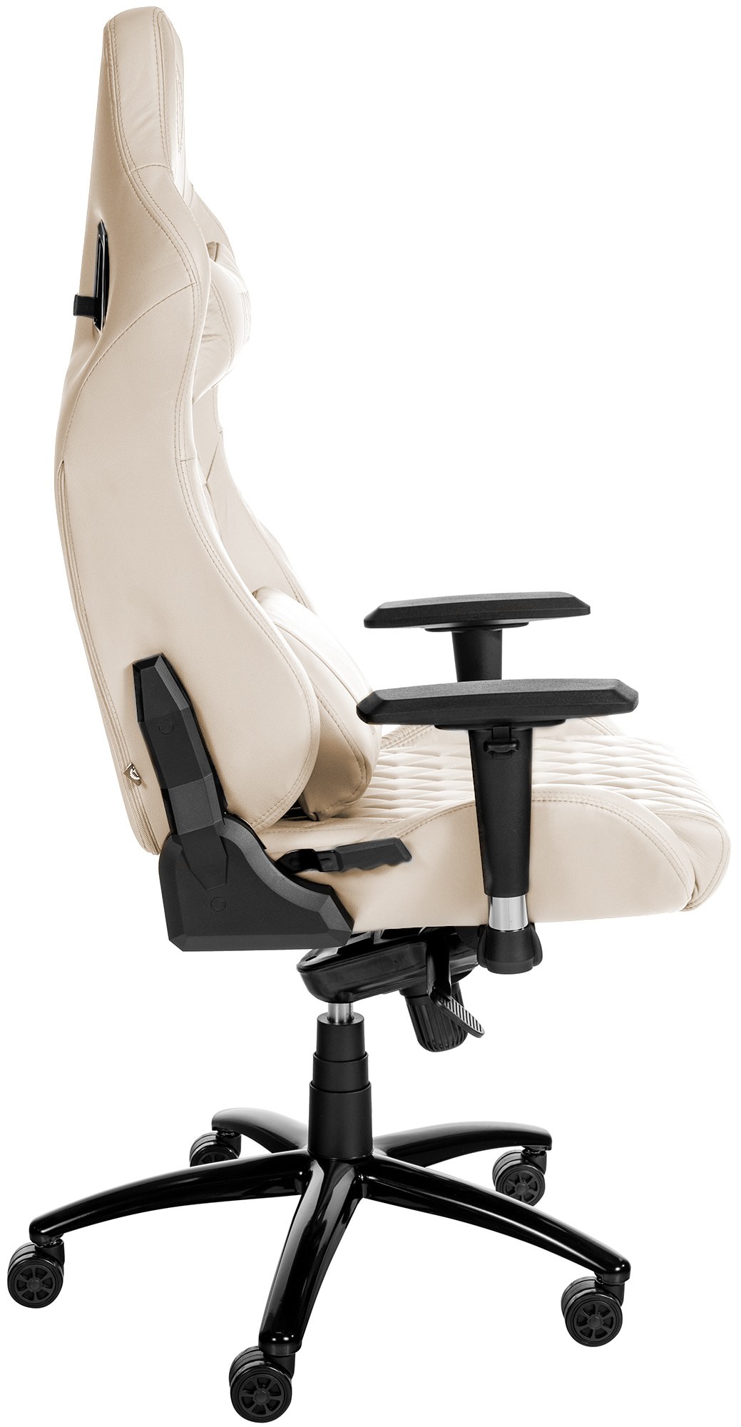 Silla de oficina Keren de cuero genuino