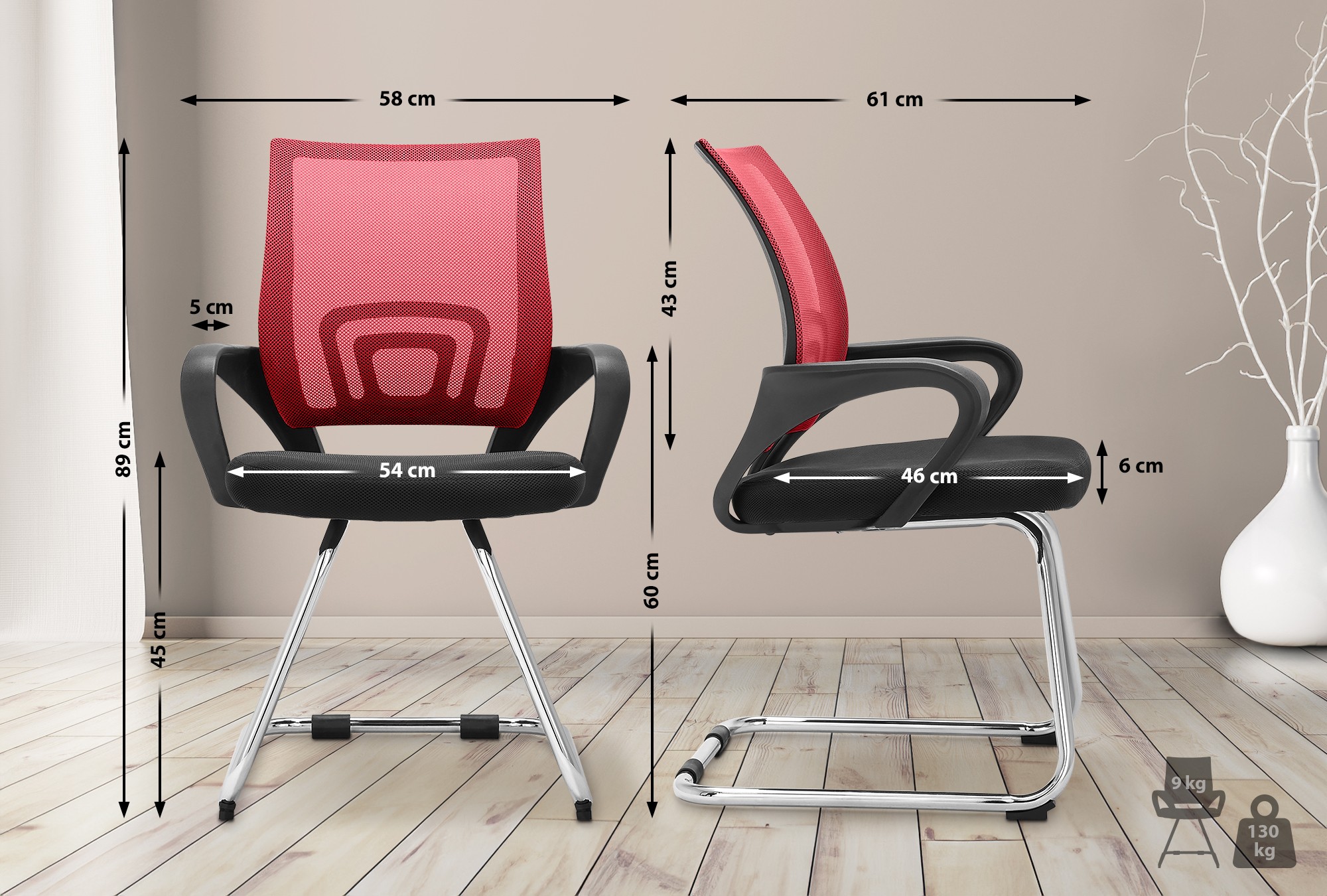 Silla basculante Eureka