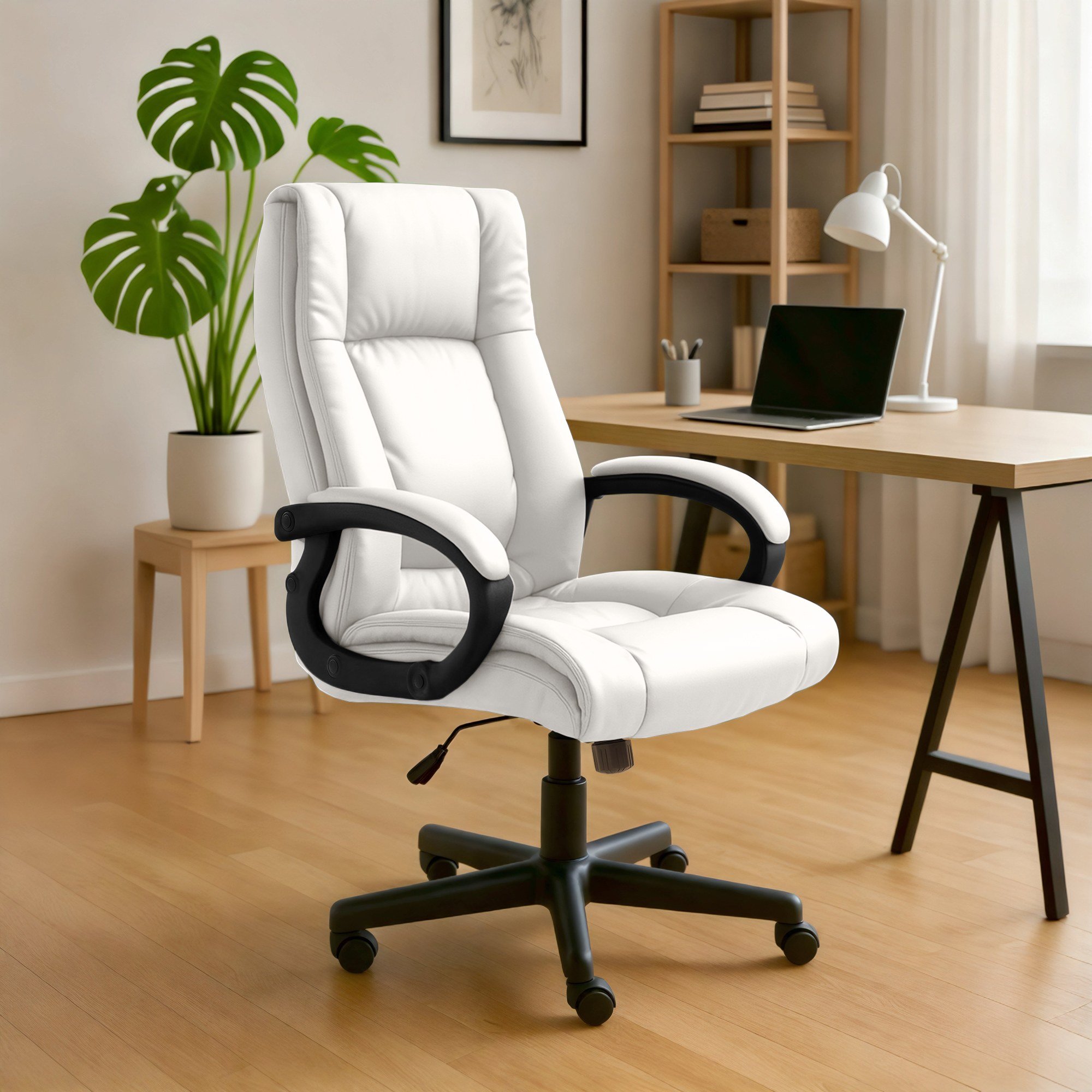 Silla de oficina XL Sparta imitación cuero