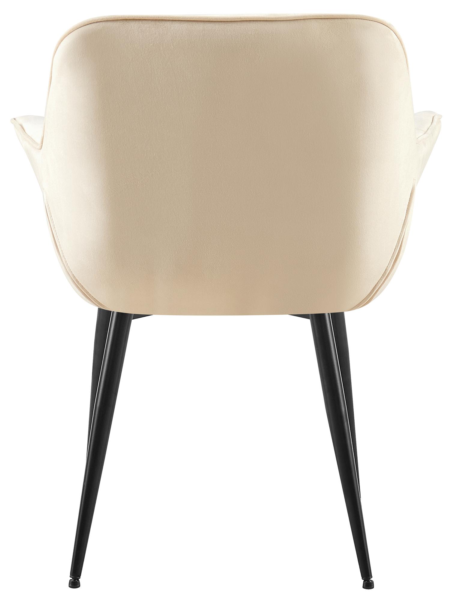 Silla de comedor Roseville en terciopelo