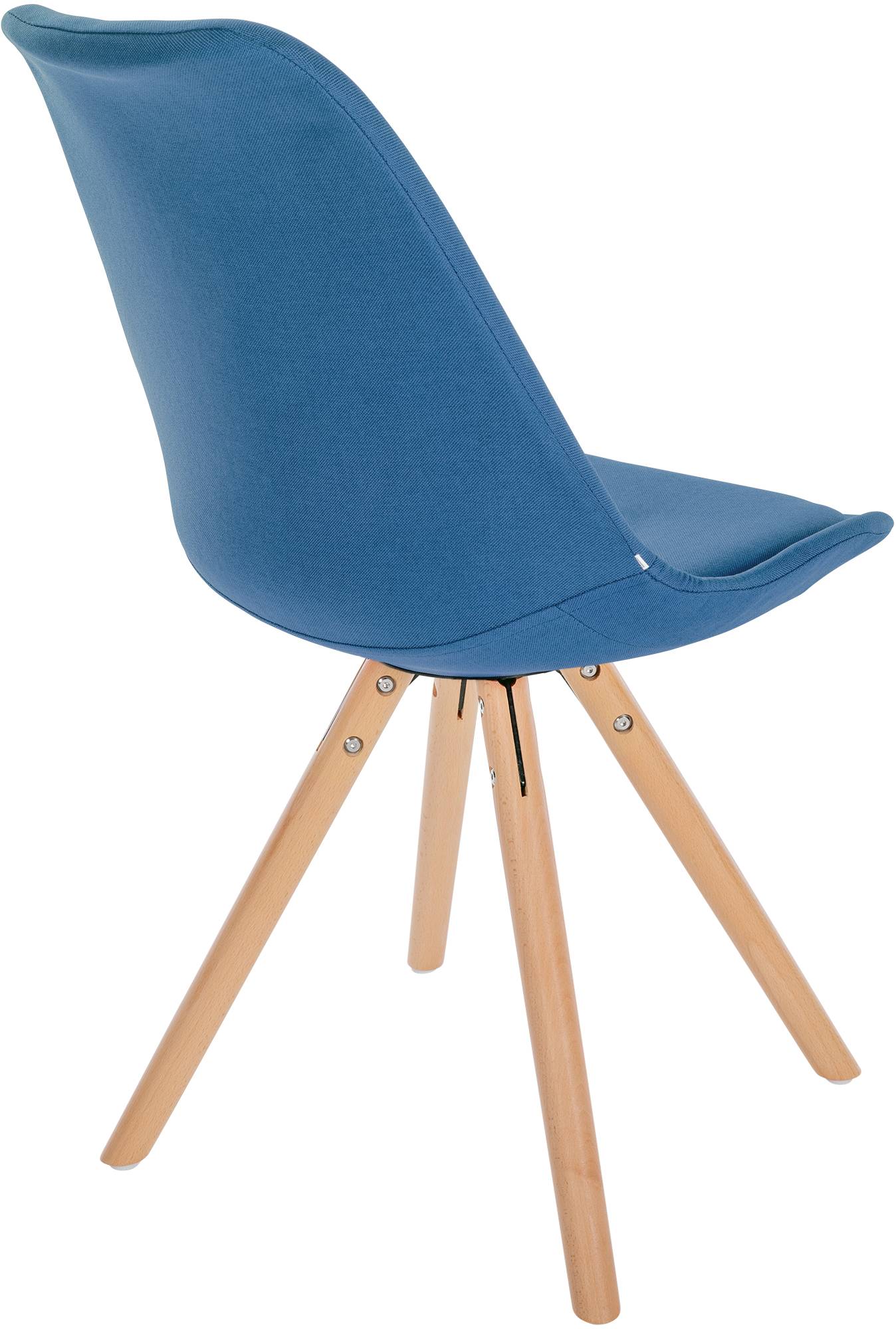 Silla de salón Sofia tapizada en tela